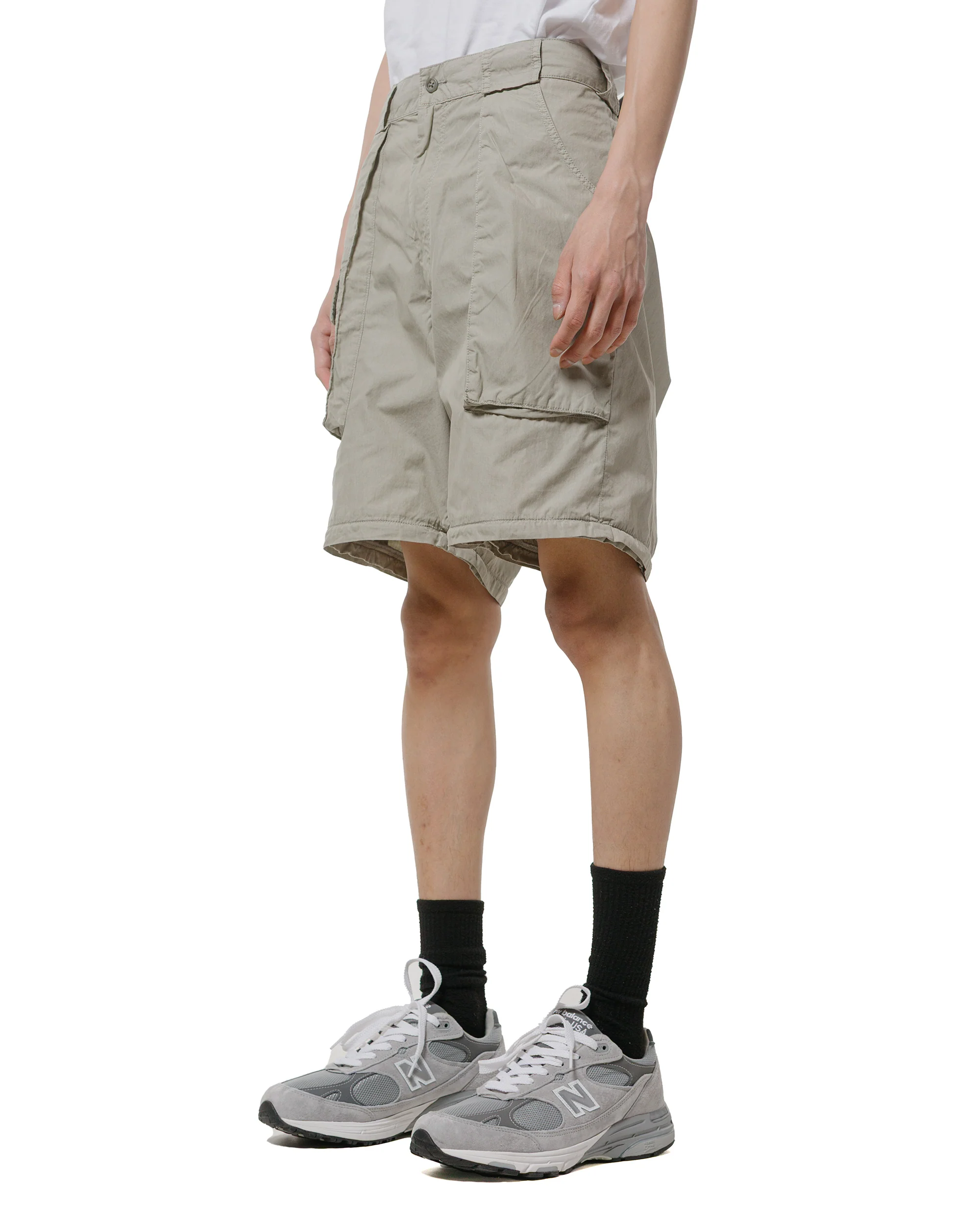 Beams Plus Bush Pants II CO/NY Garment Dye Sage - Image 3
