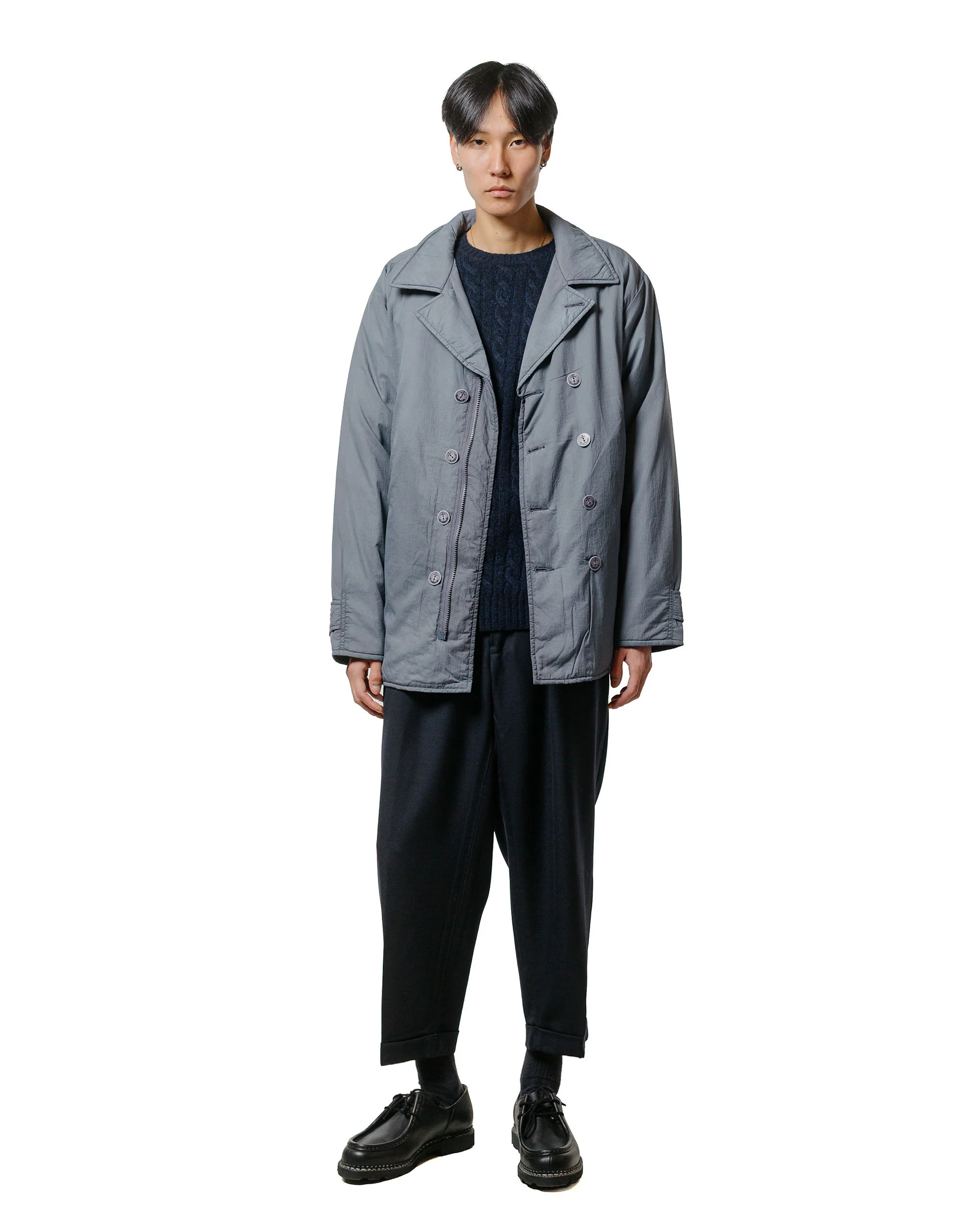 Beams Plus Cable Crew 5G Navy - Image 4