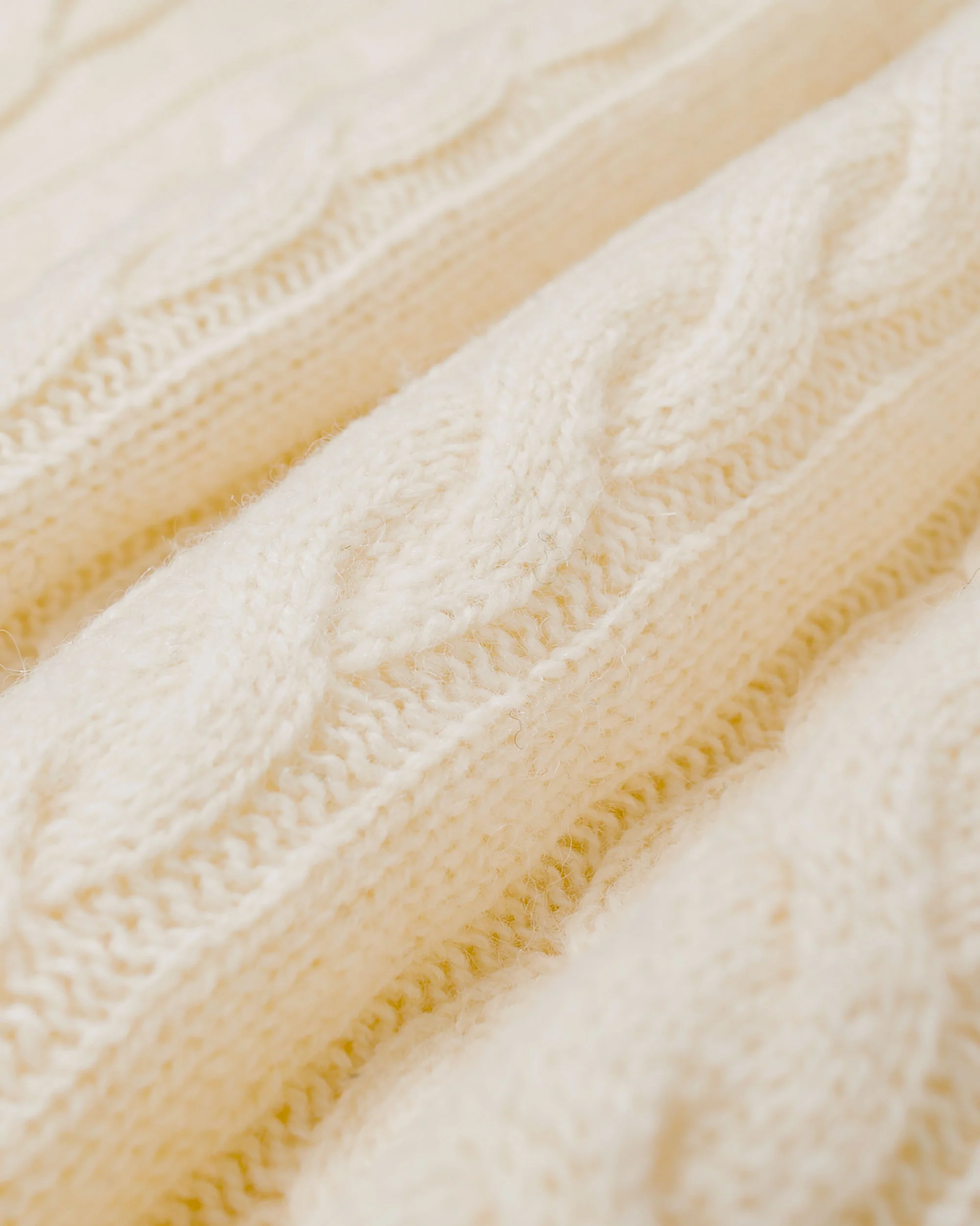 Beams Plus Cable Crew 5G Off White - Image 6