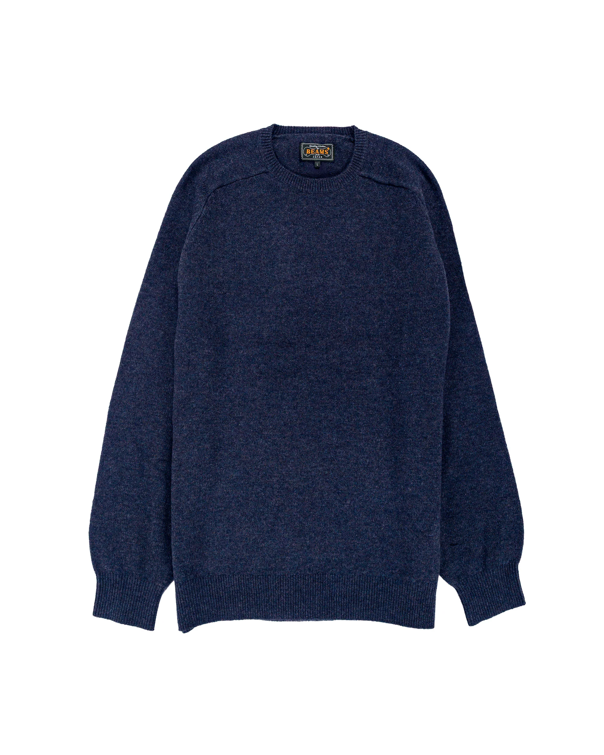 Beams Plus Crew 9G Navy