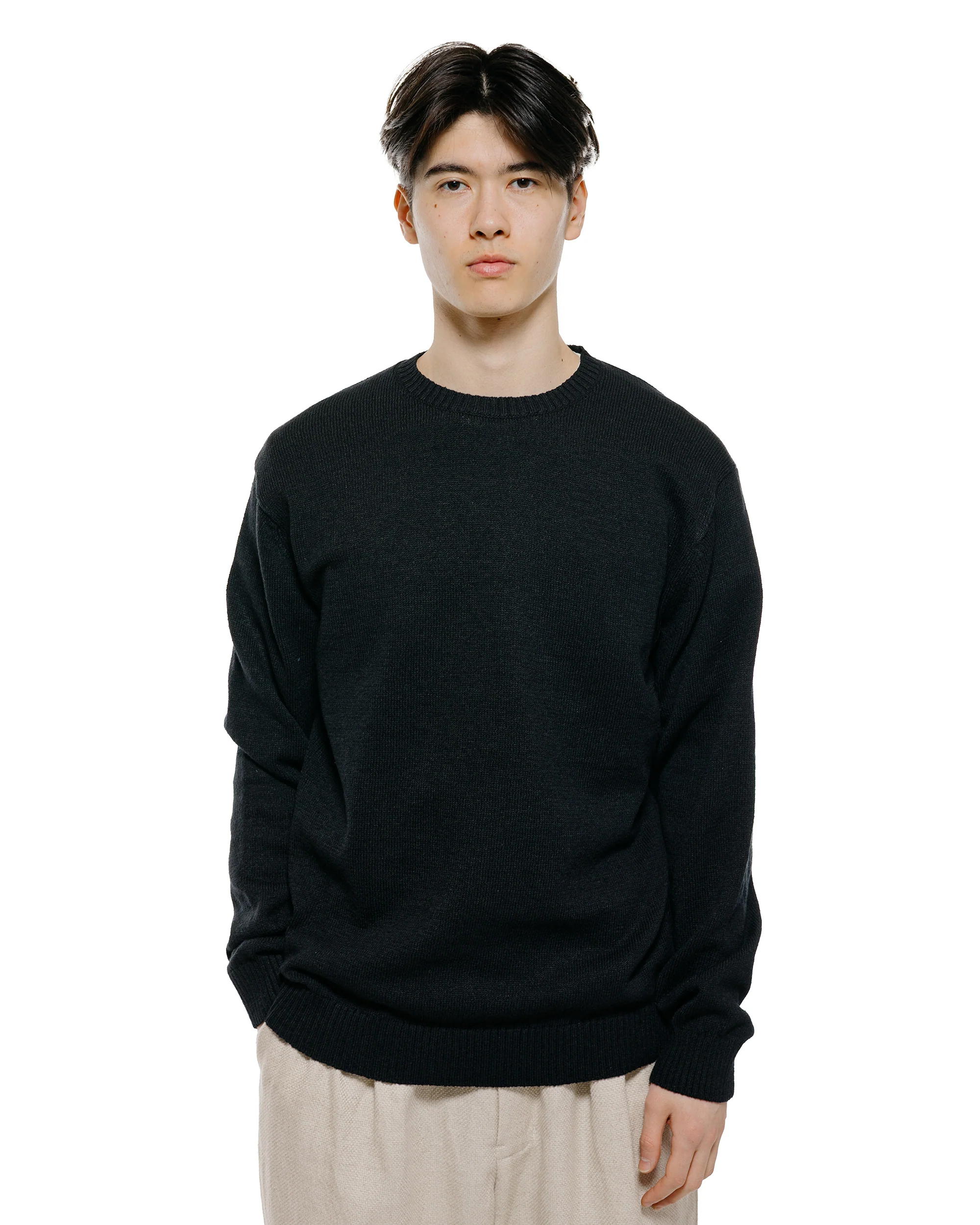 Beams Plus Crew Lily 7G Black - Image 2