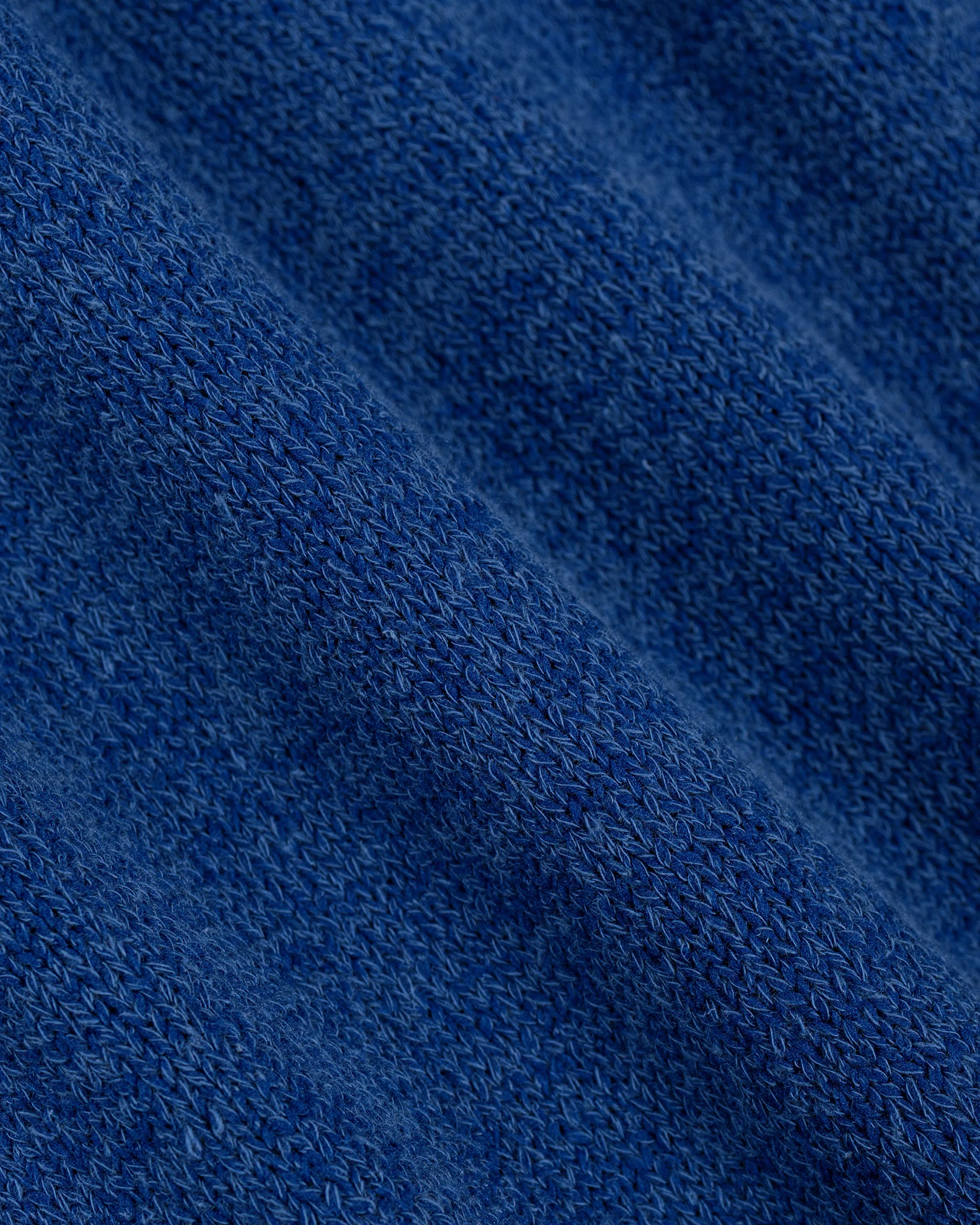 Beams Plus Crew Lily 7G Blue - Image 6
