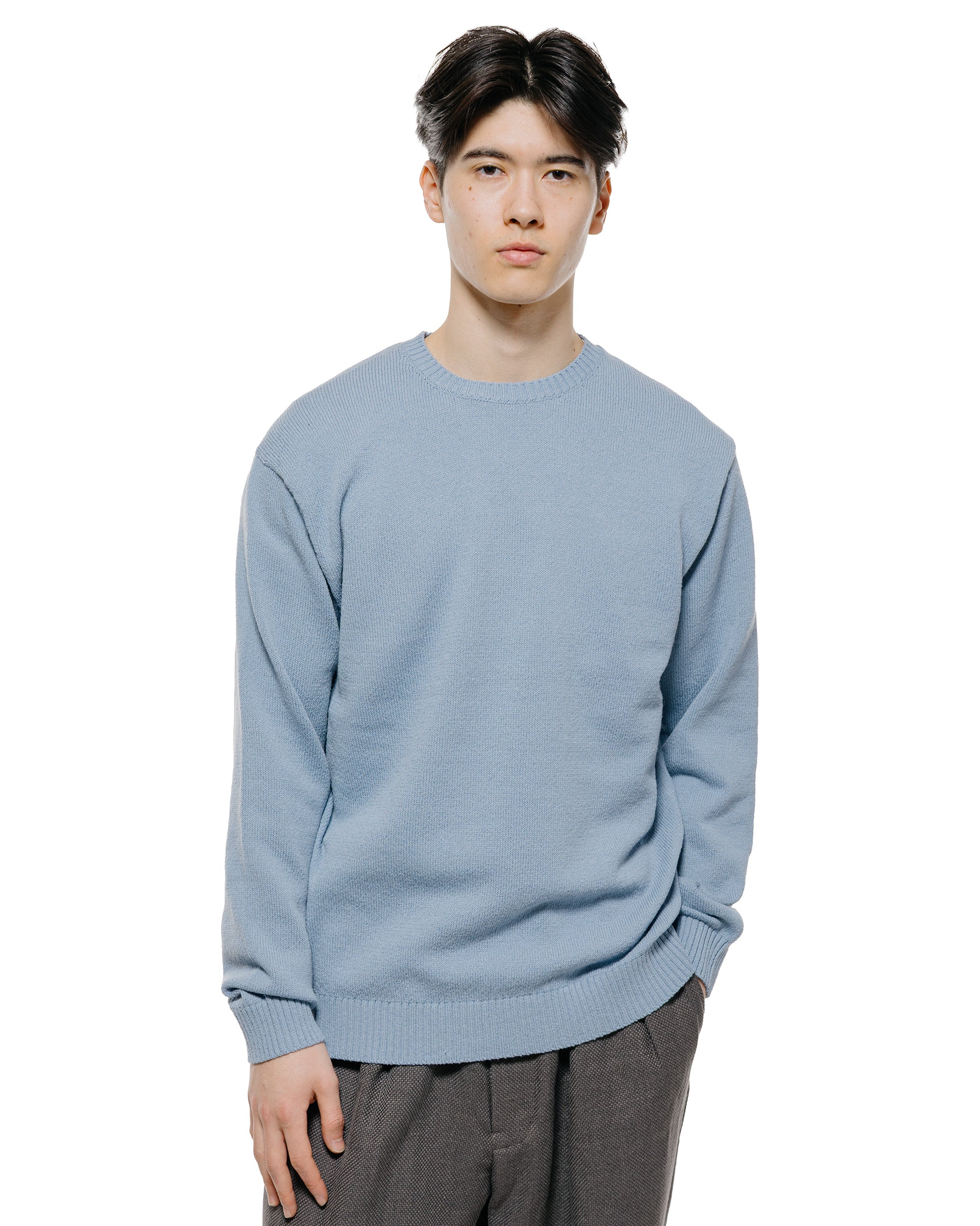 Beams Plus Crew Lily 7G Sax - Image 2