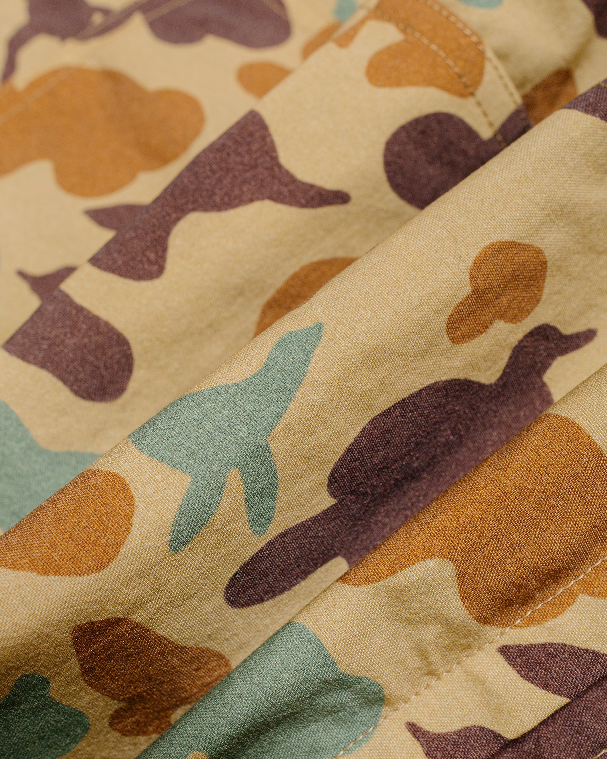 Beams Plus Fish Hunting Jacket Animal Camo Khaki - Image 5