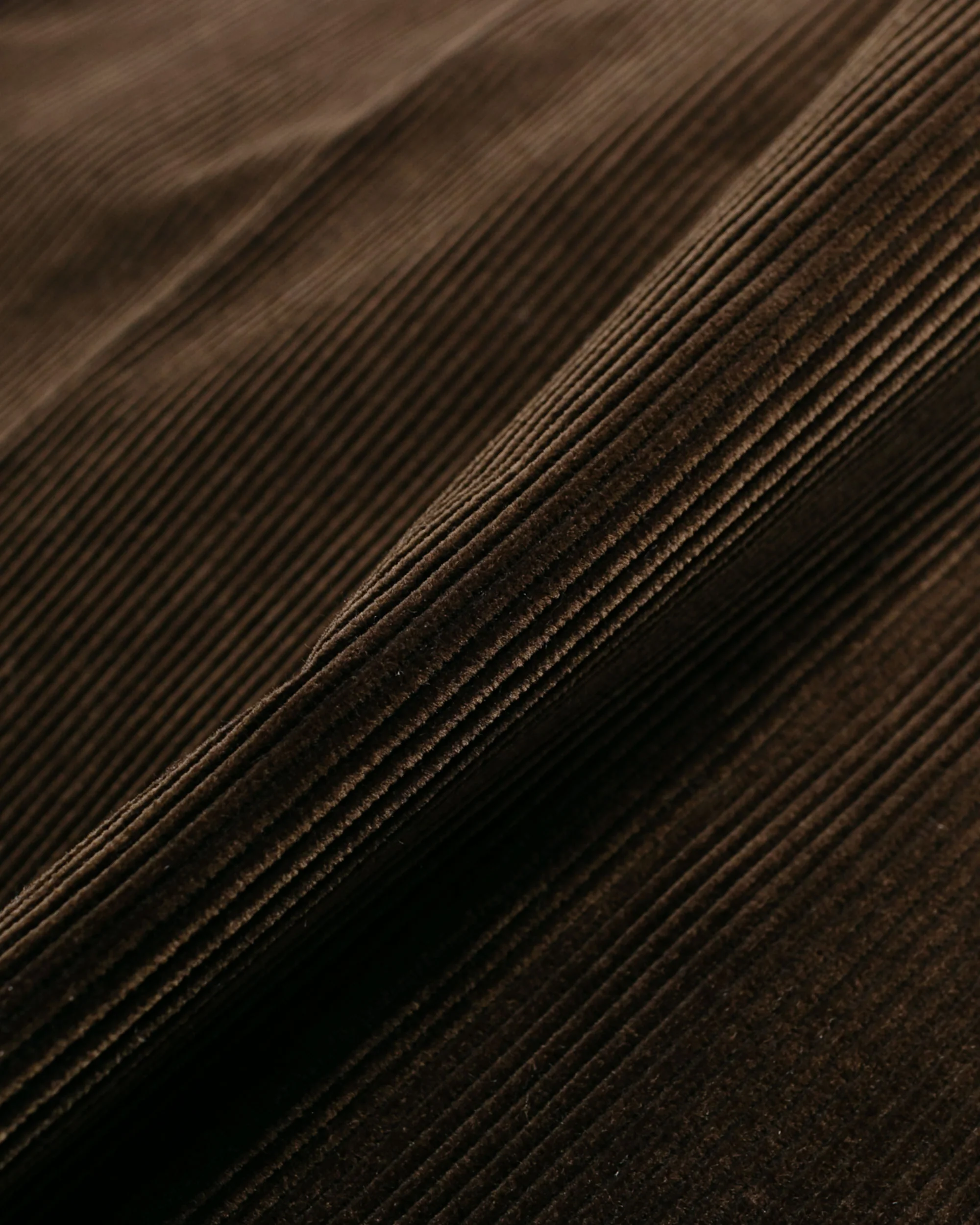 Beams Plus Ivy Trousers Ankle-Cut Corduroy Dark Brown - Image 5