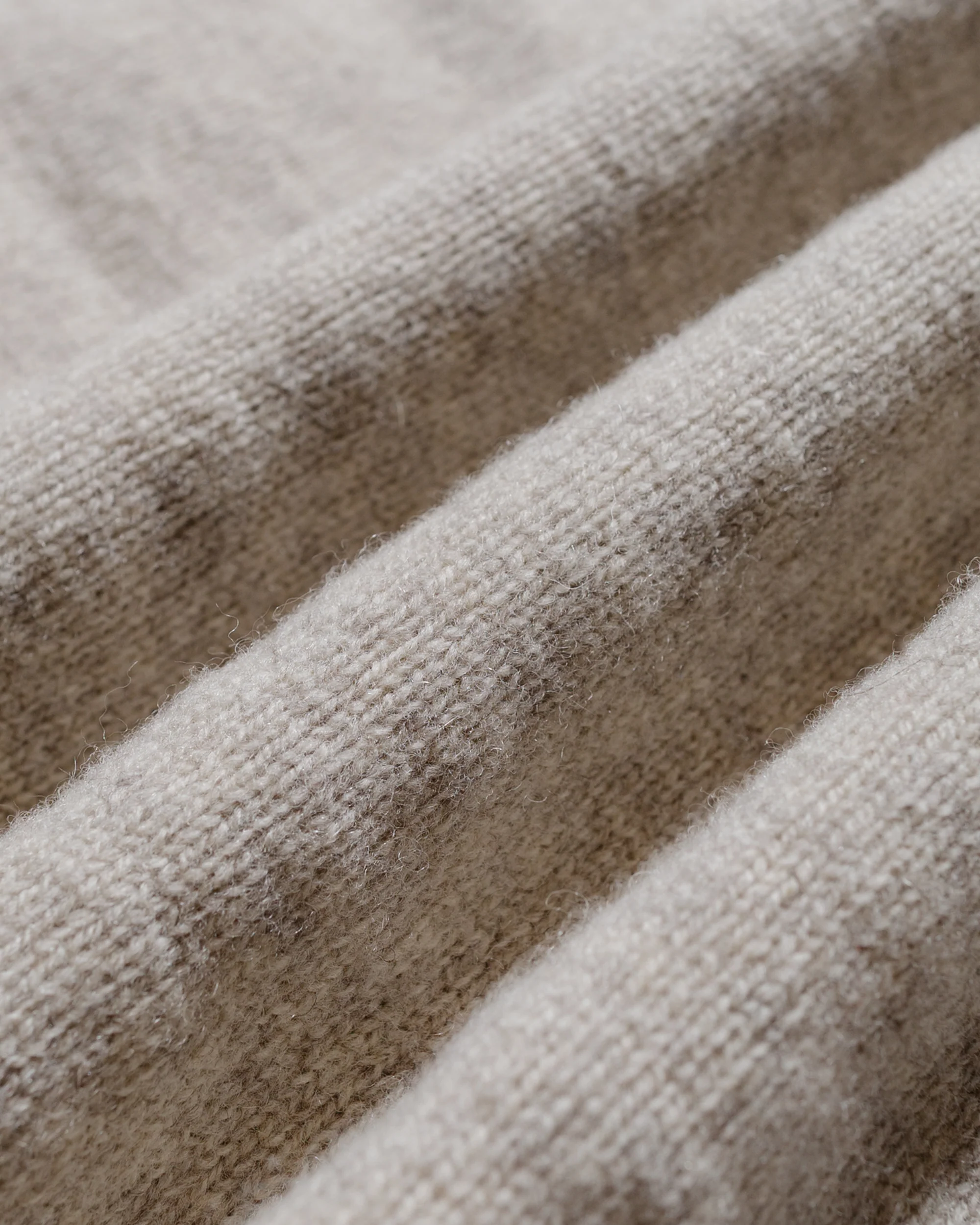 Beams Plus Knit Polo 9G Beige - Image 5