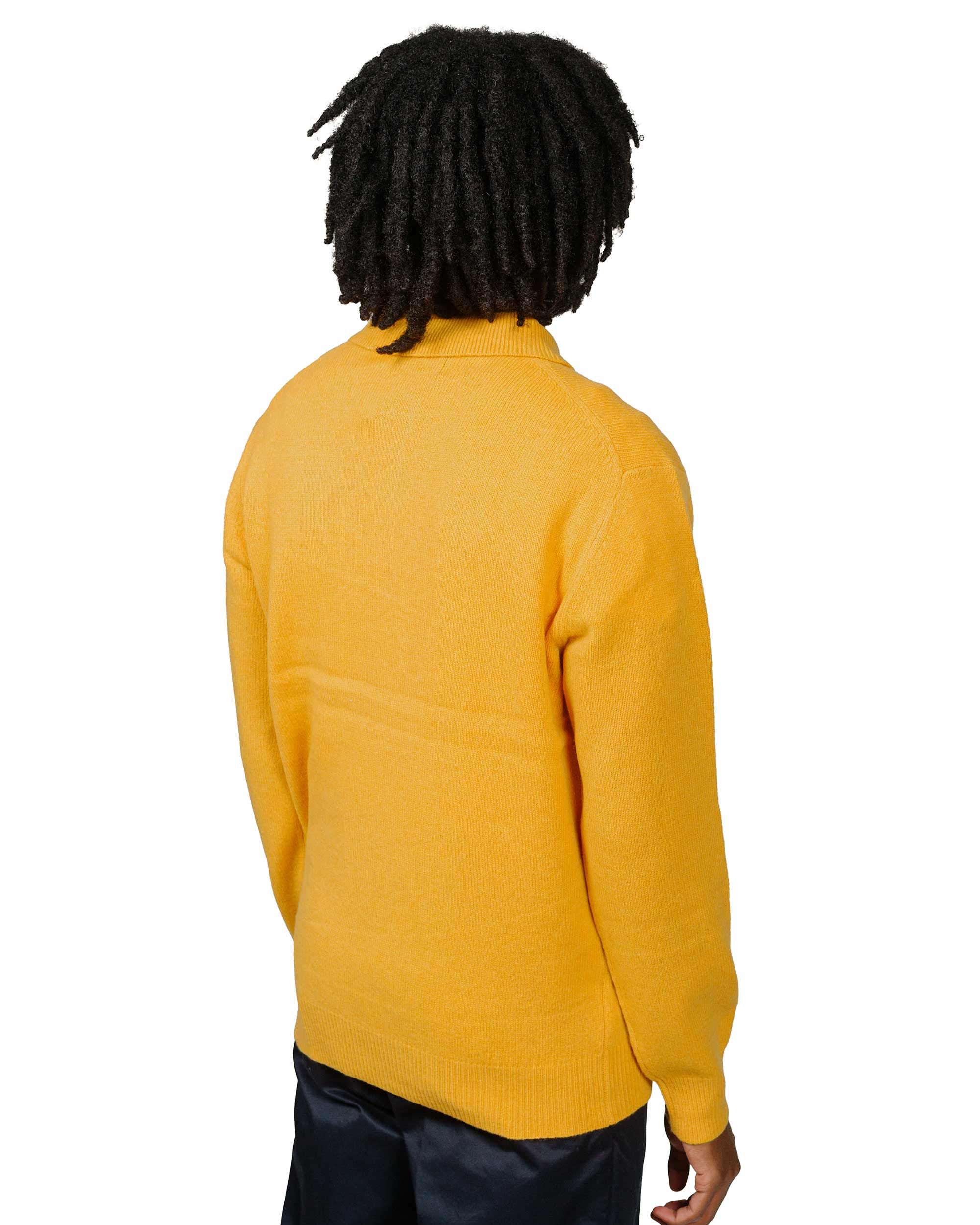 Beams Plus Knit Polo 9G Gold - Image 3