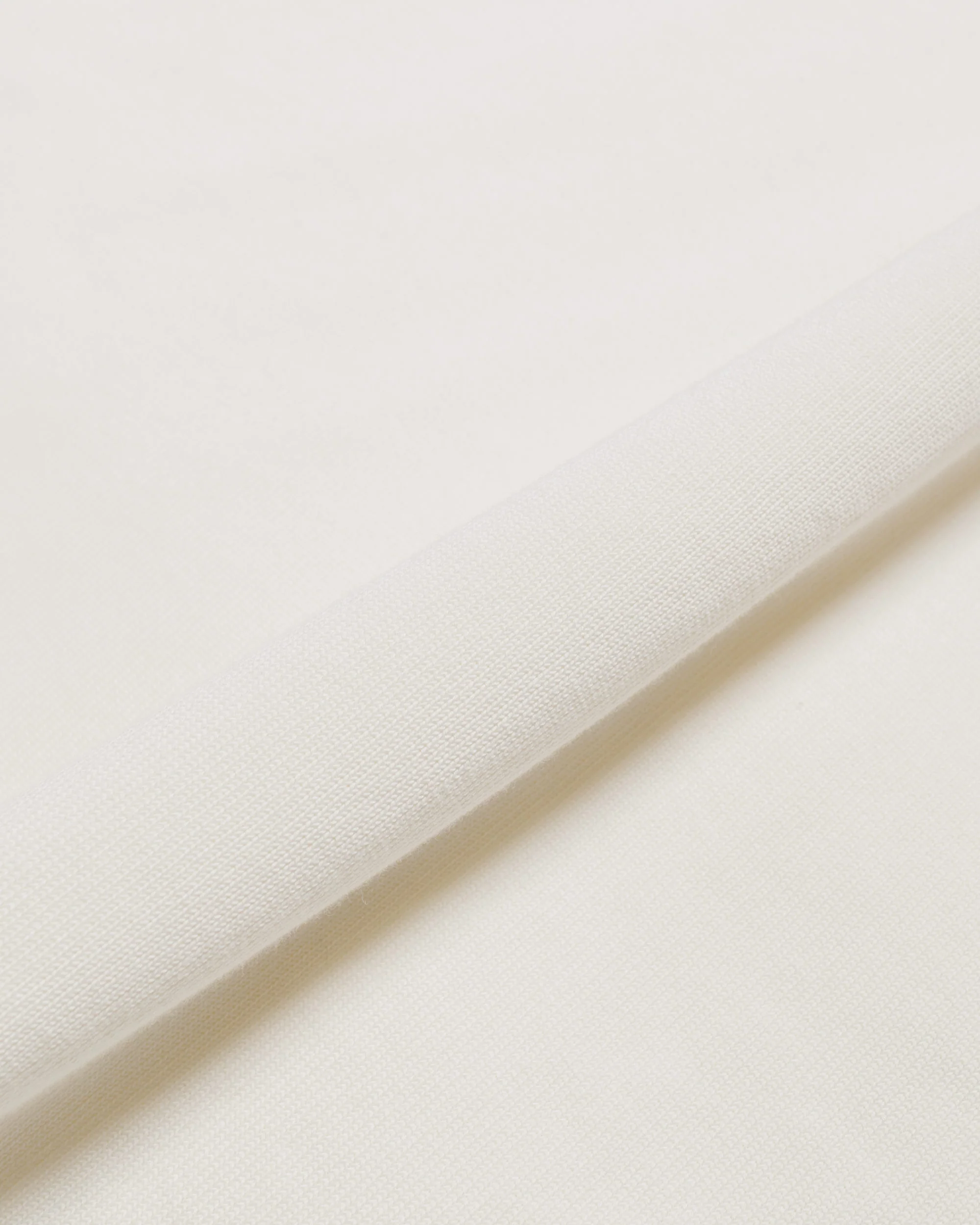 Beams Plus Knit Polo Solid 12G White - Image 5