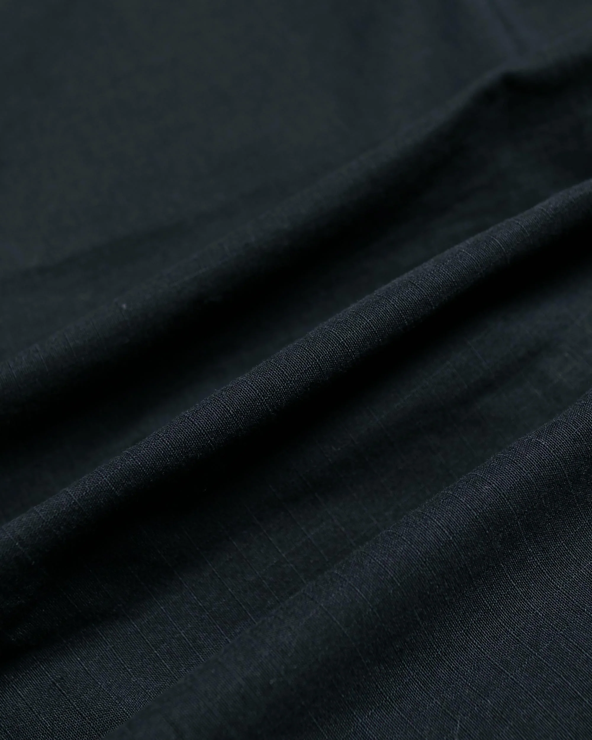 Beams Plus Lost & Found 2Pleats Cotton Ripstop Black - Image 7