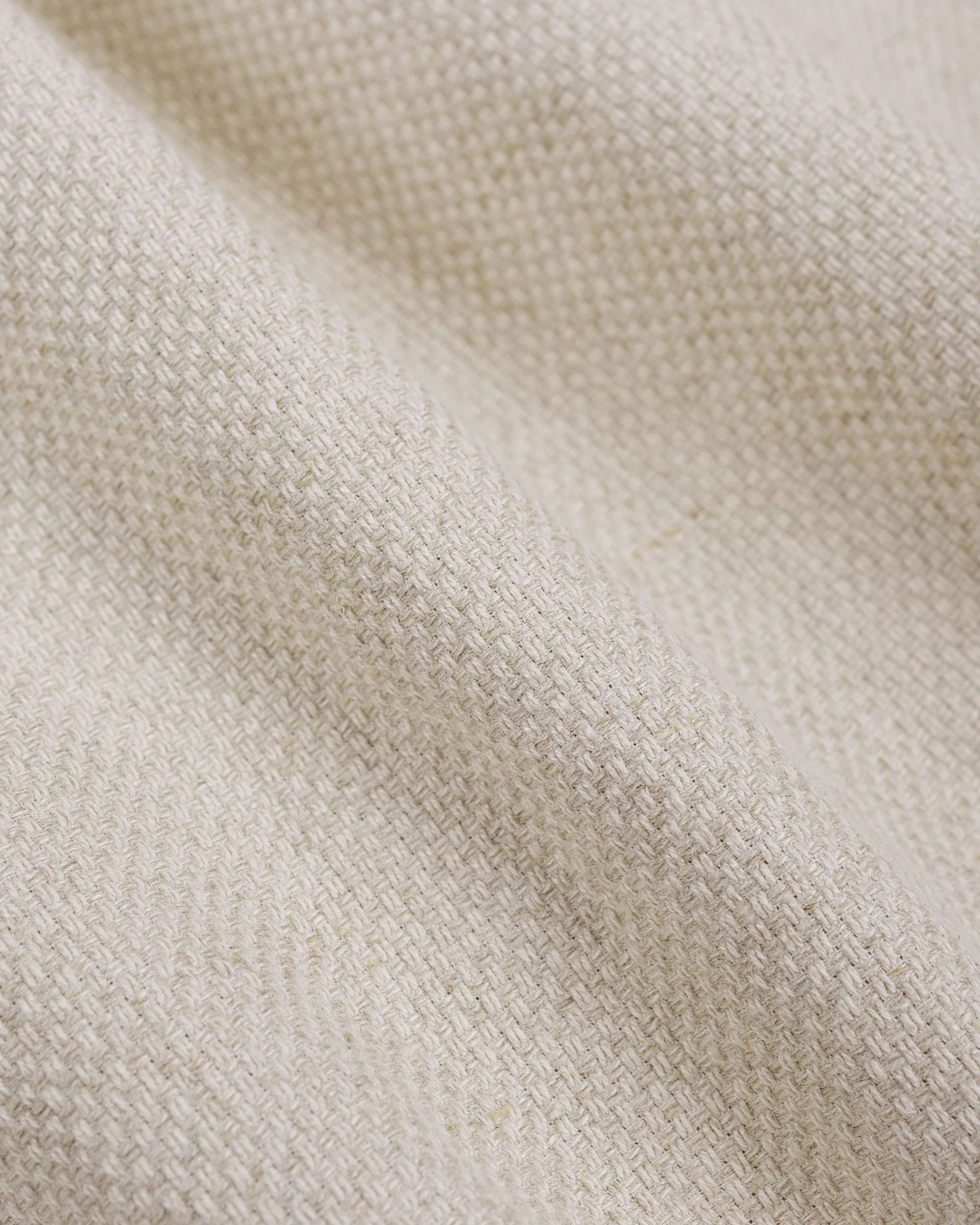 Beams Plus MIL Chore Jacket Cotton Linen Off White - Image 6