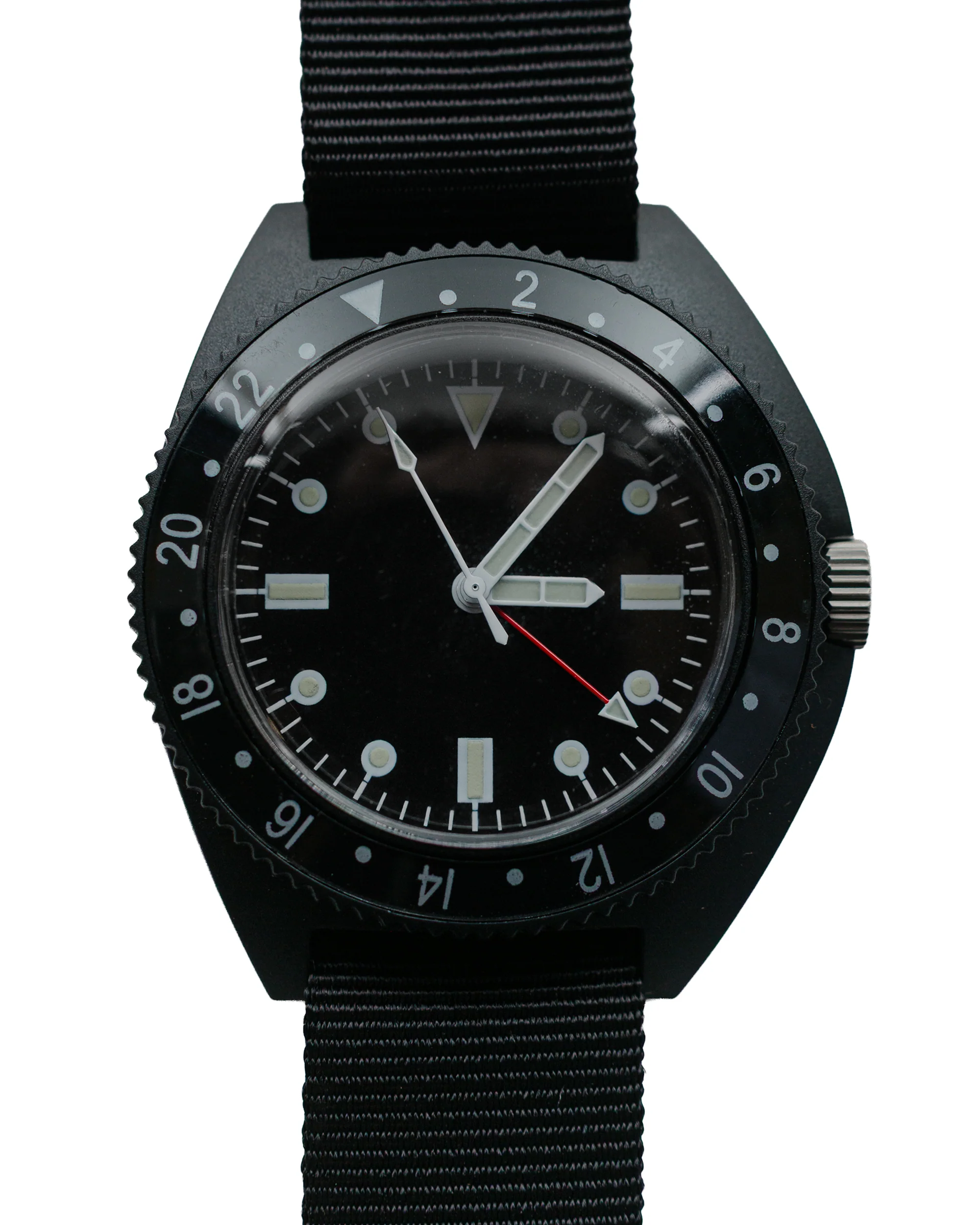 Beams Plus MIL Travel Watch Type-P24 Black - Image 2