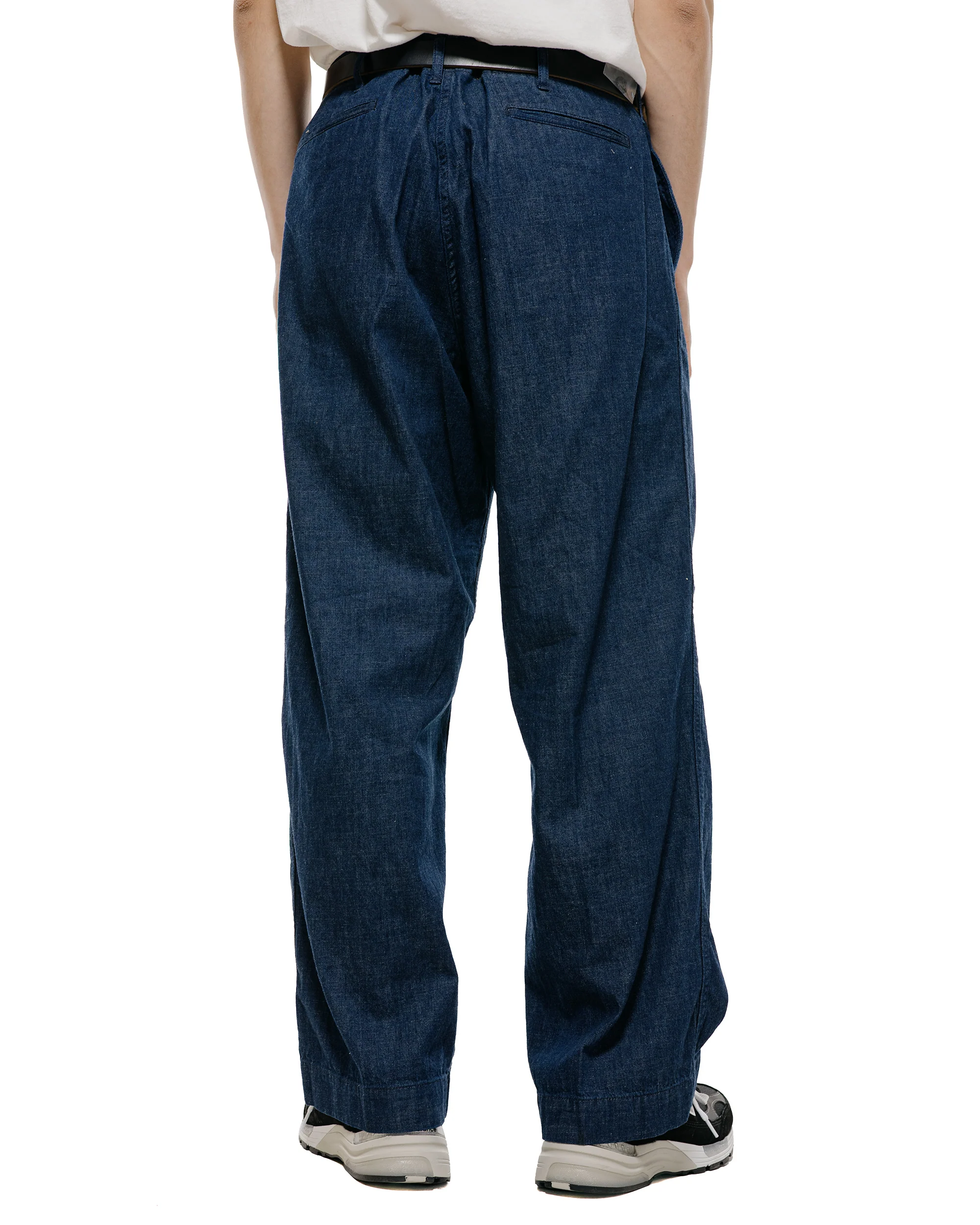 Beams Plus MIL Trousers Denim Indigo - Image 3