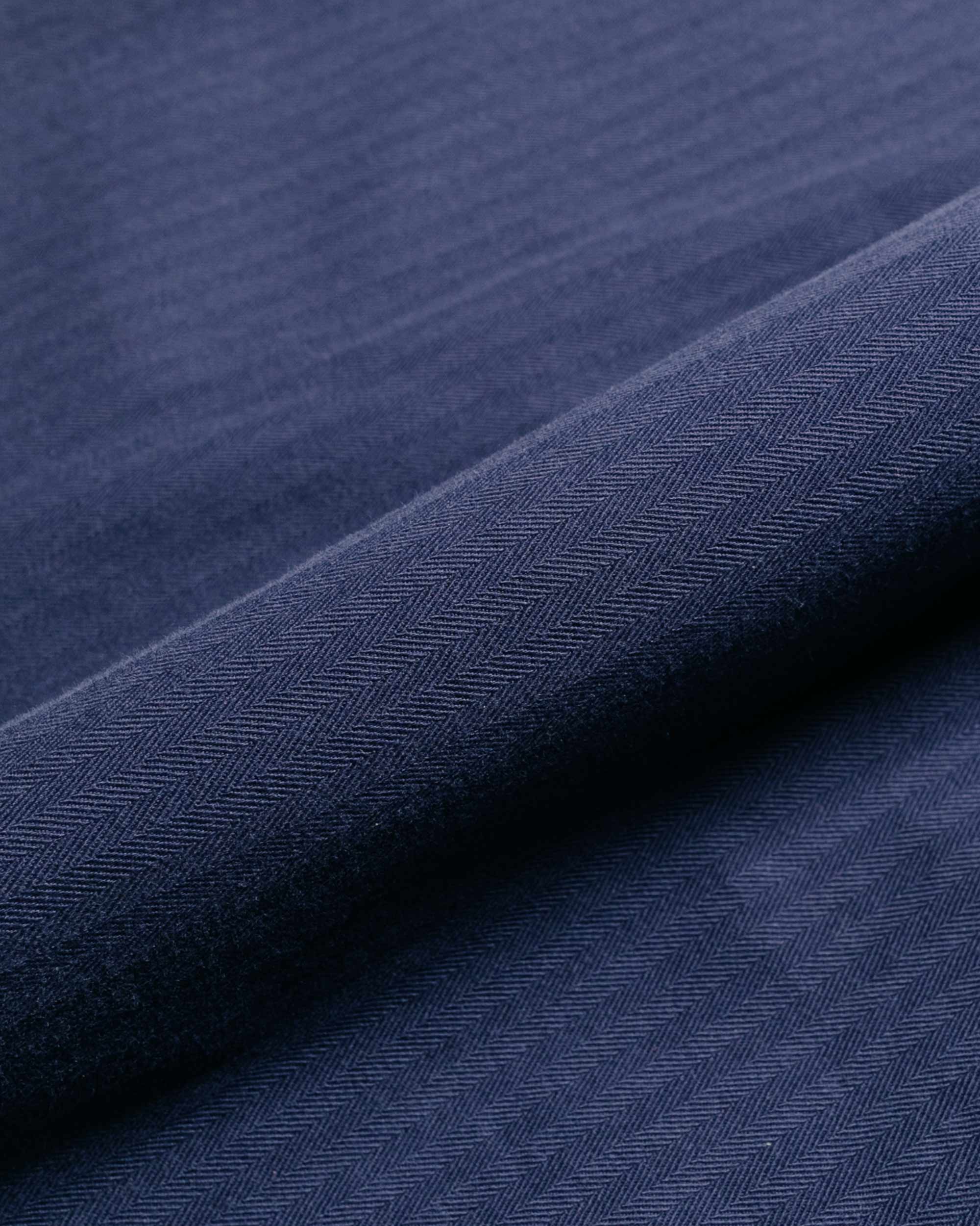 Beams Plus MIL Trousers Herringbone Navy - Image 5