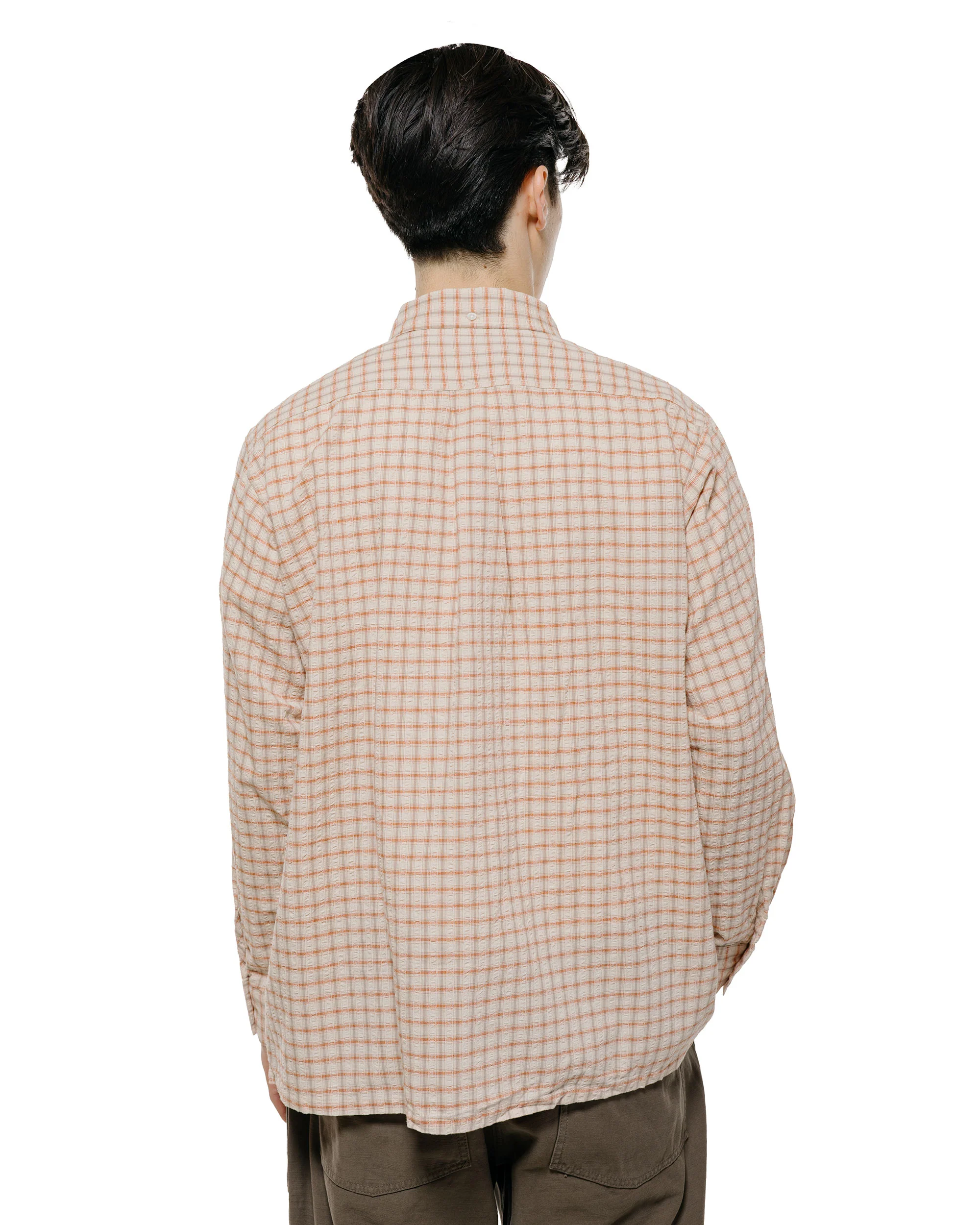 Beams Plus Open B.D. Sucker Plaid Red - Image 3
