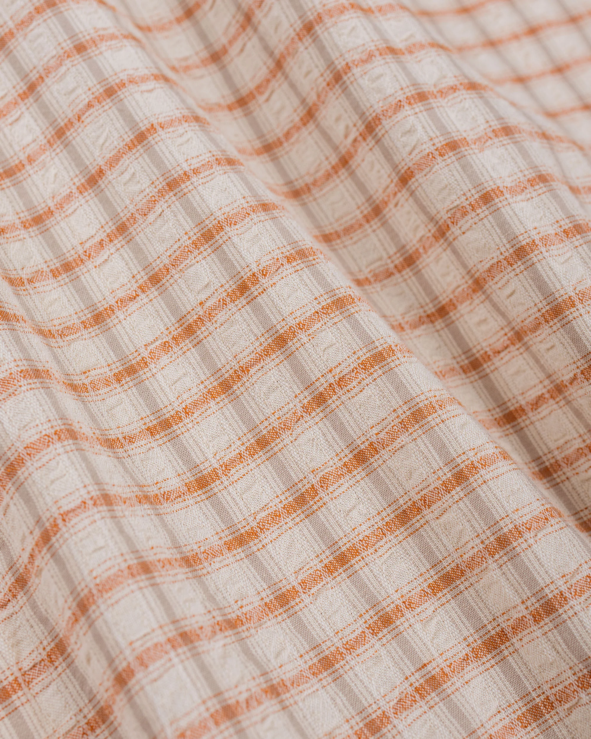 Beams Plus Open B.D. Sucker Plaid Red - Image 6