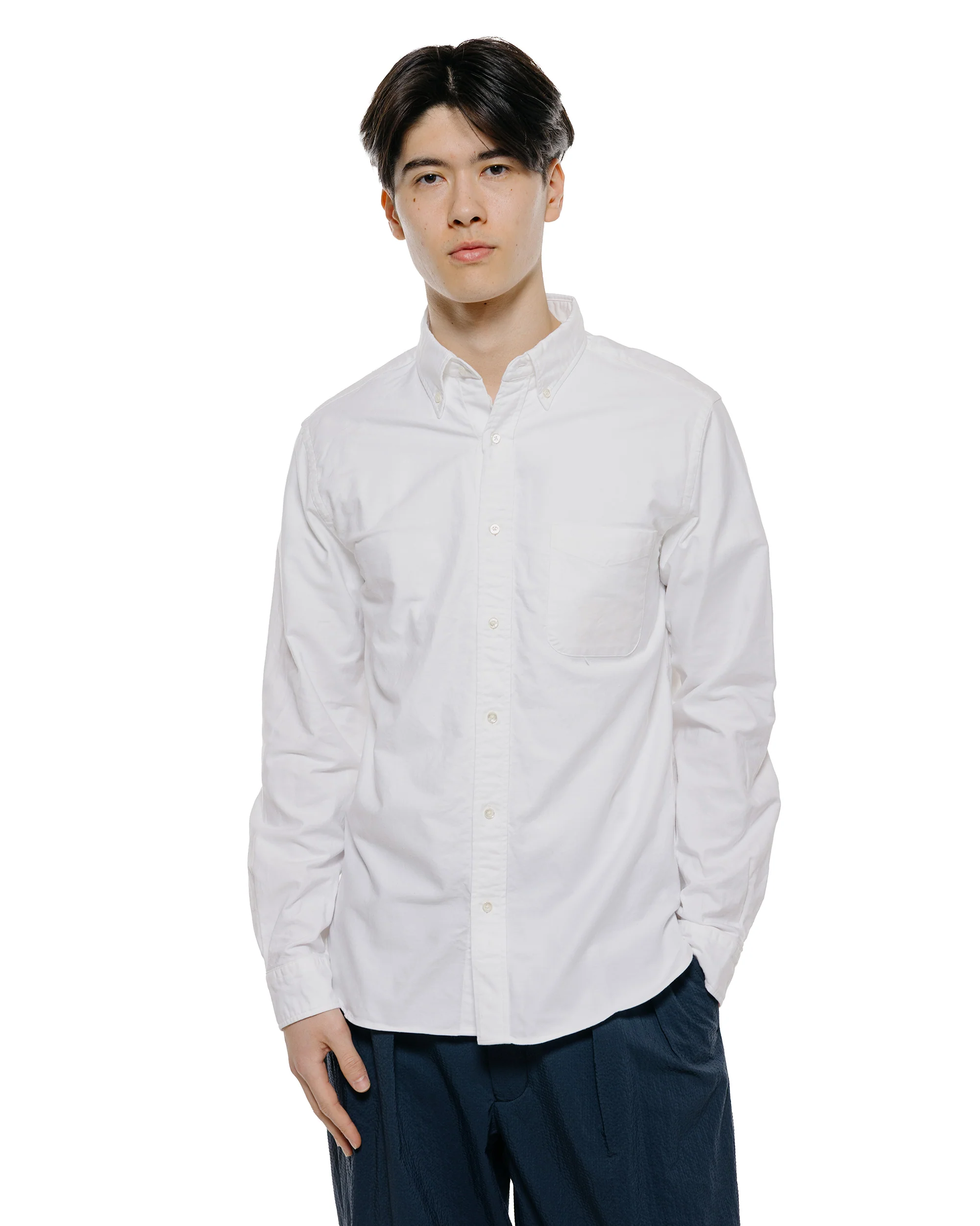 Beams Plus B.D. Oxford White - Image 2