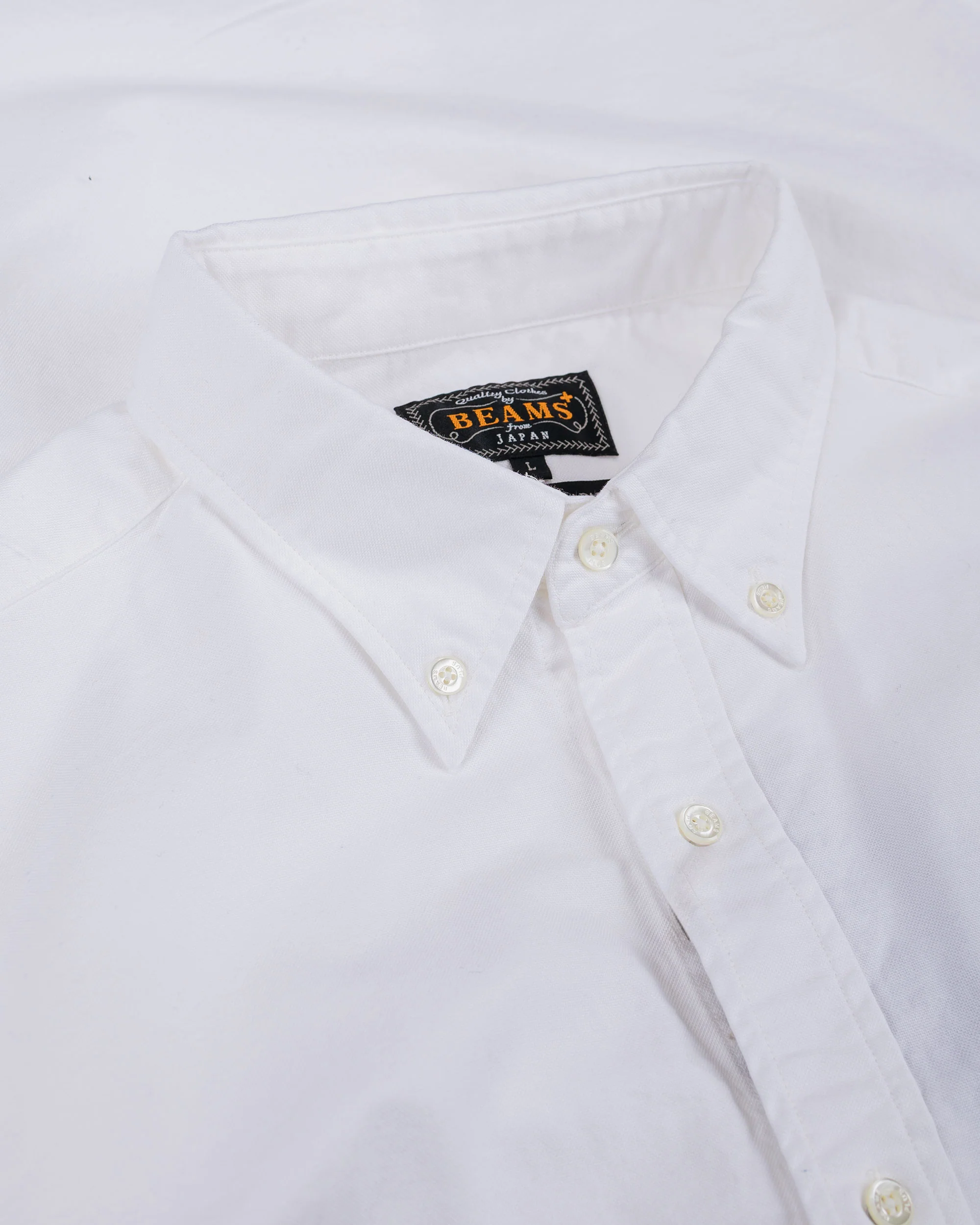 Beams Plus B.D. Oxford White - Image 4