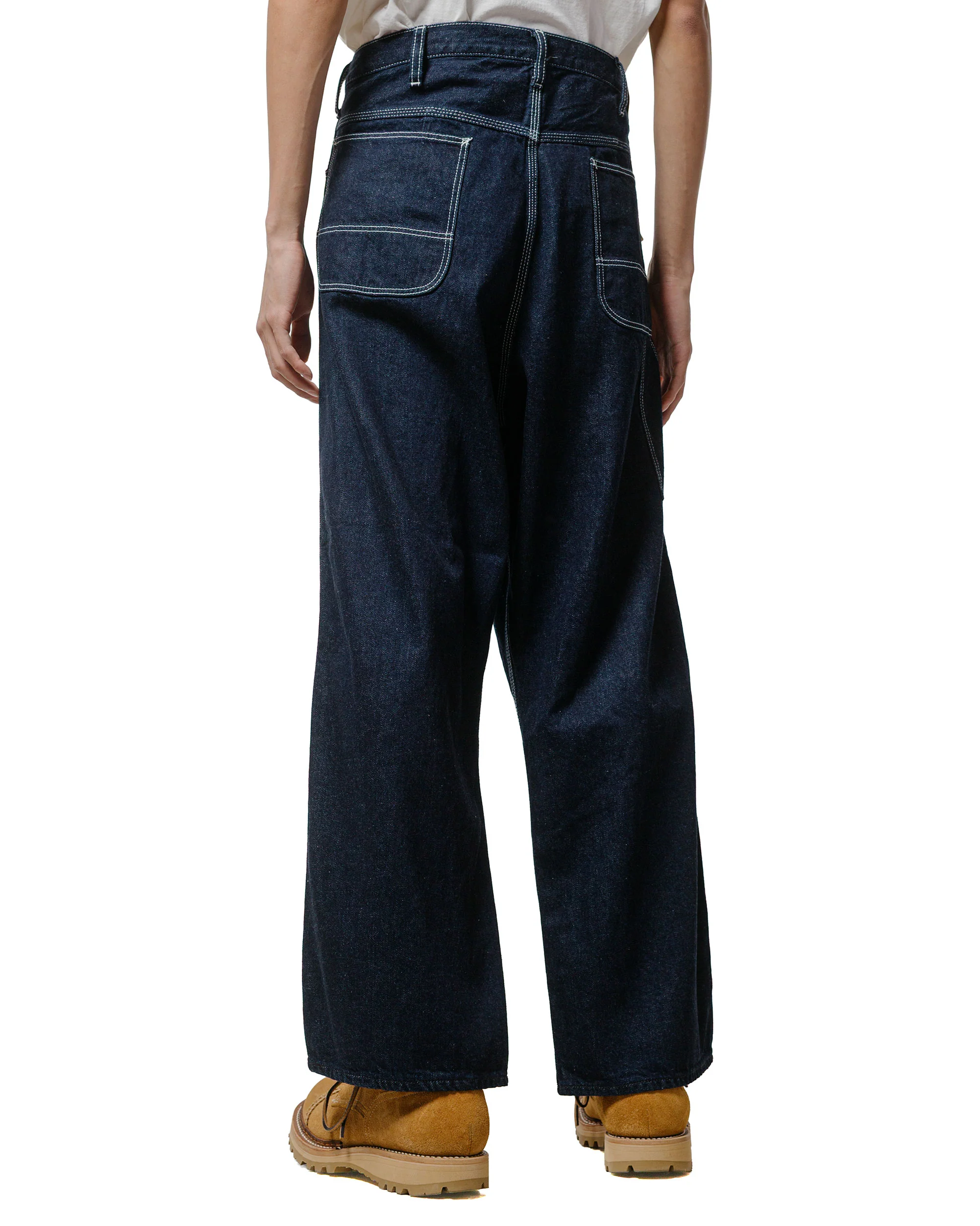 Beams Plus Painter Pants Denim One Wash - Image 3
