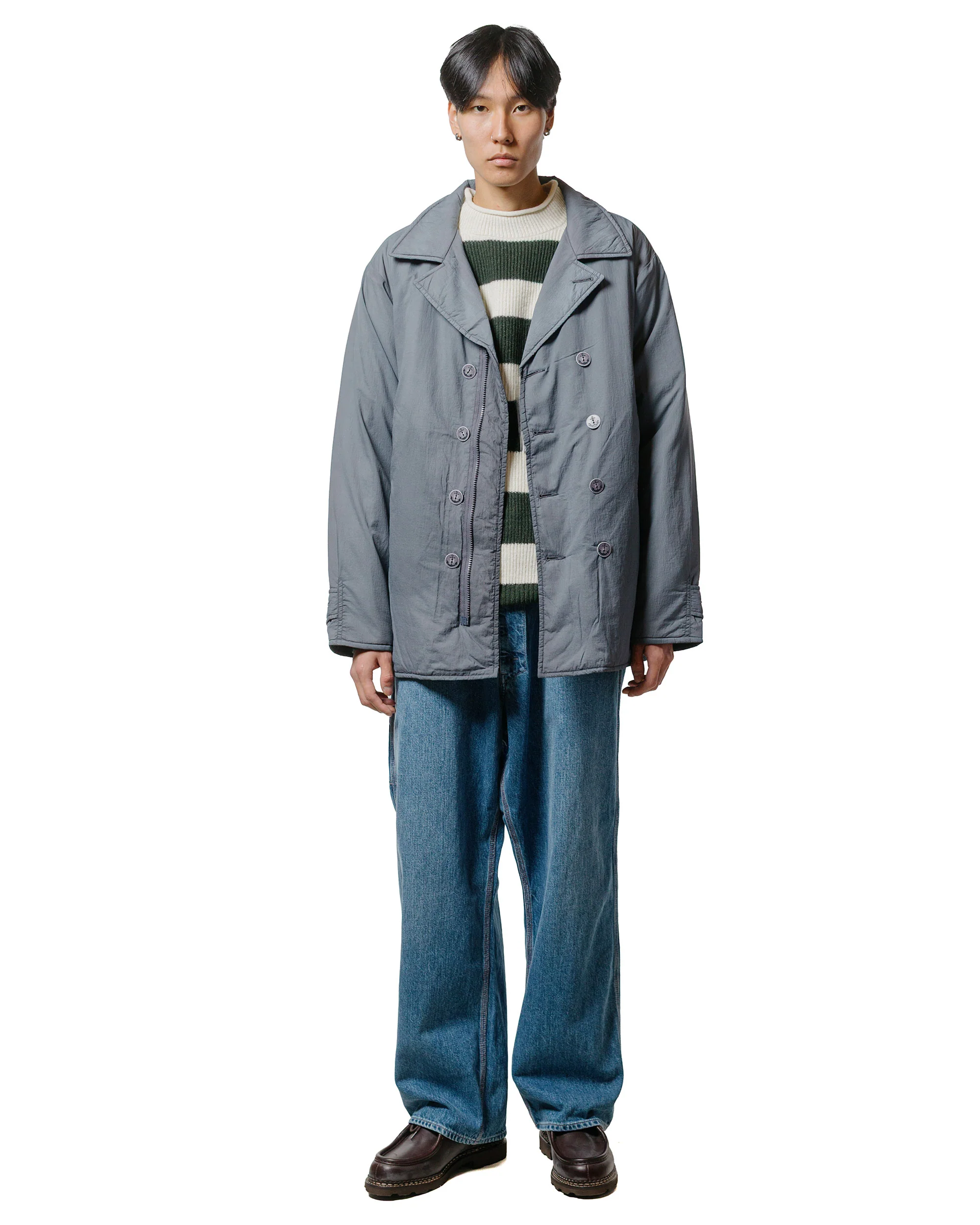 Beams Plus Painter Pants Denim Used Wash - Image 4