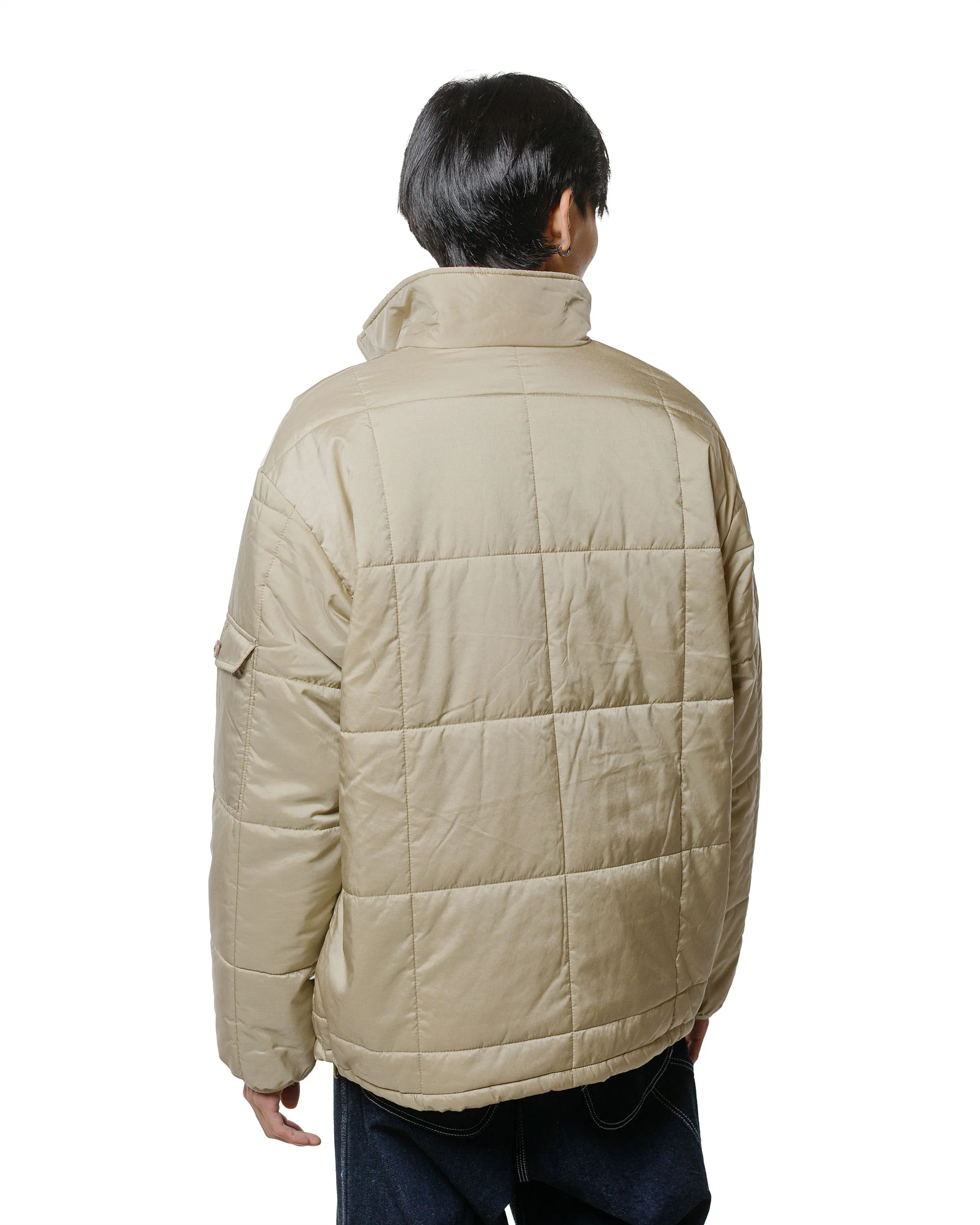 Beams Plus Puffy Jacket Beige - Image 3