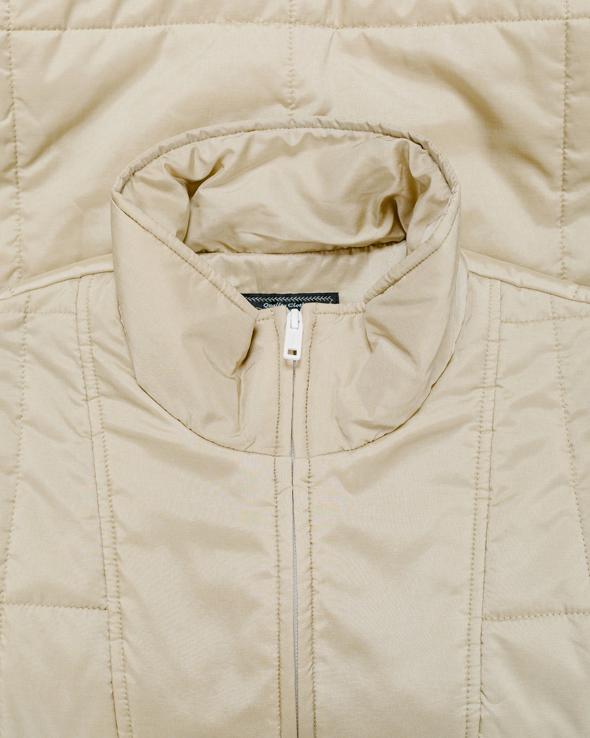 Beams Plus Puffy Jacket Beige - Image 5