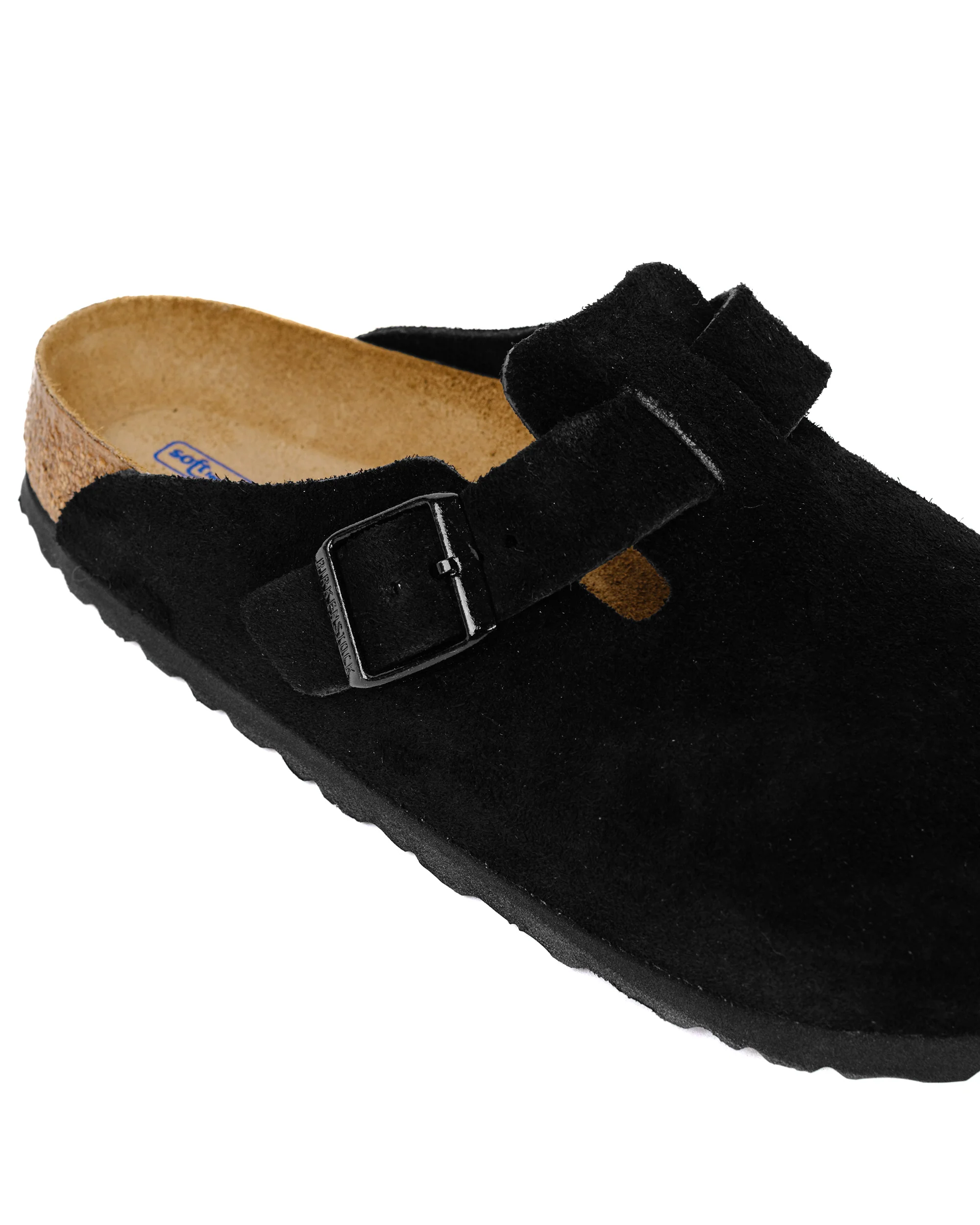 Birkenstock Boston Black Suede - Image 3