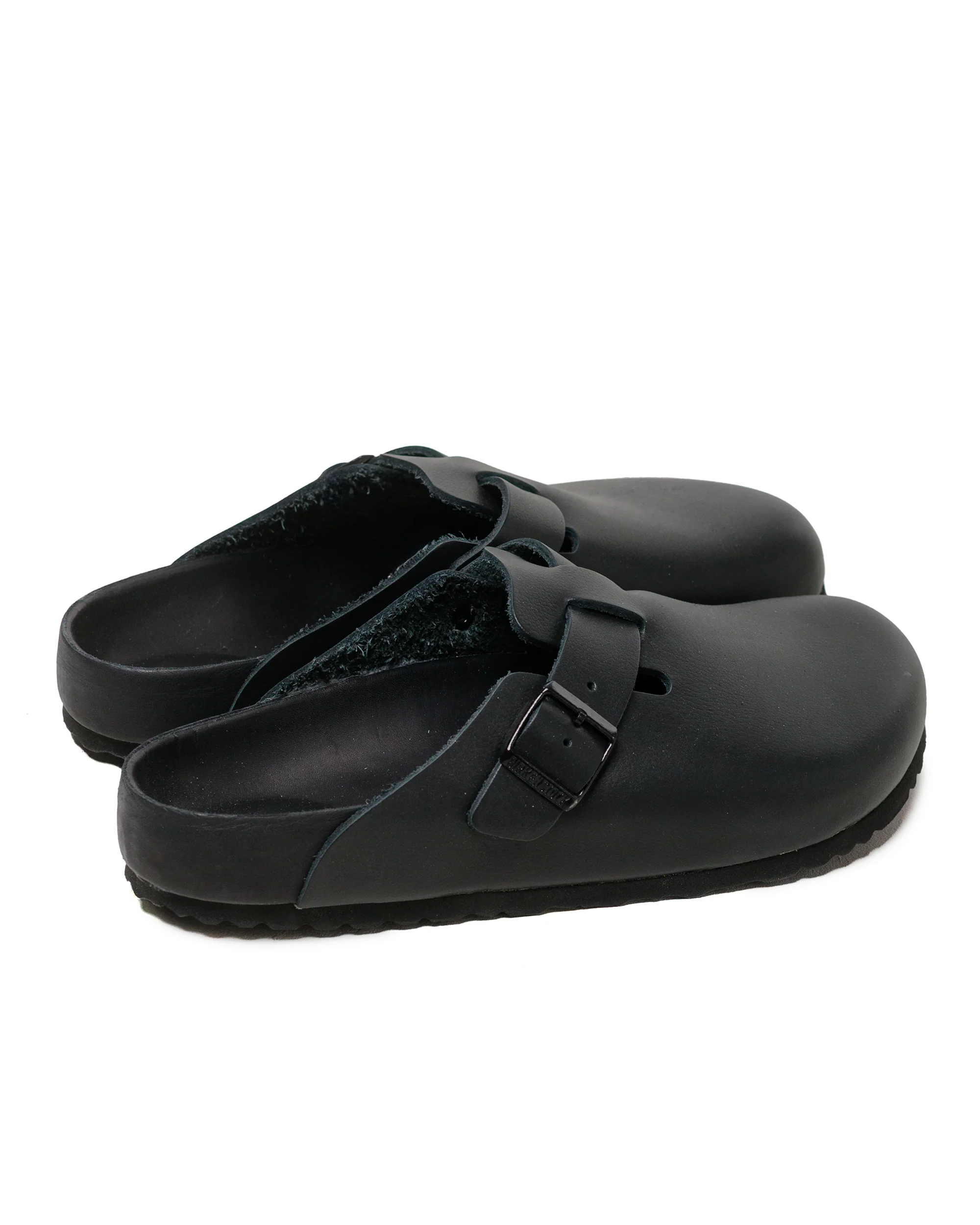 Birkenstock Boston Exquisite Leather Black - Image 3