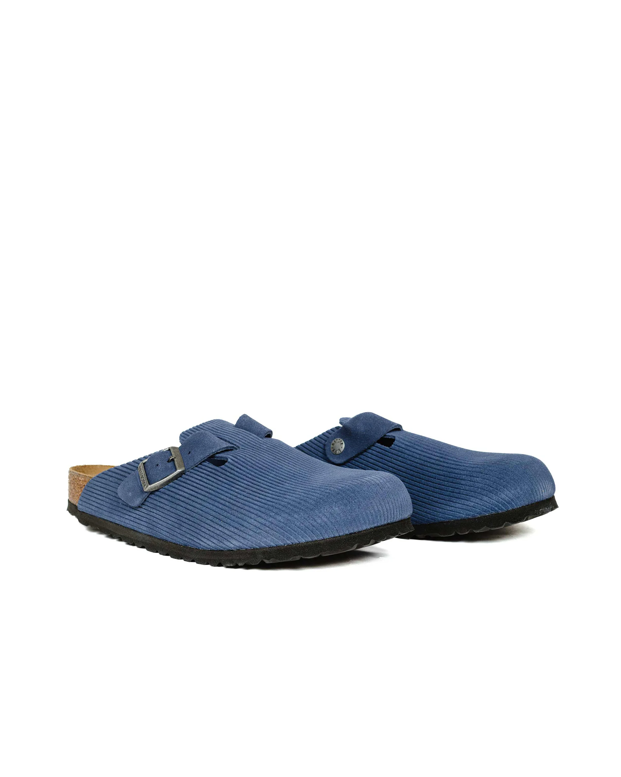 Birkenstock Boston Indigo Blue Suede Corduroy - Image 2