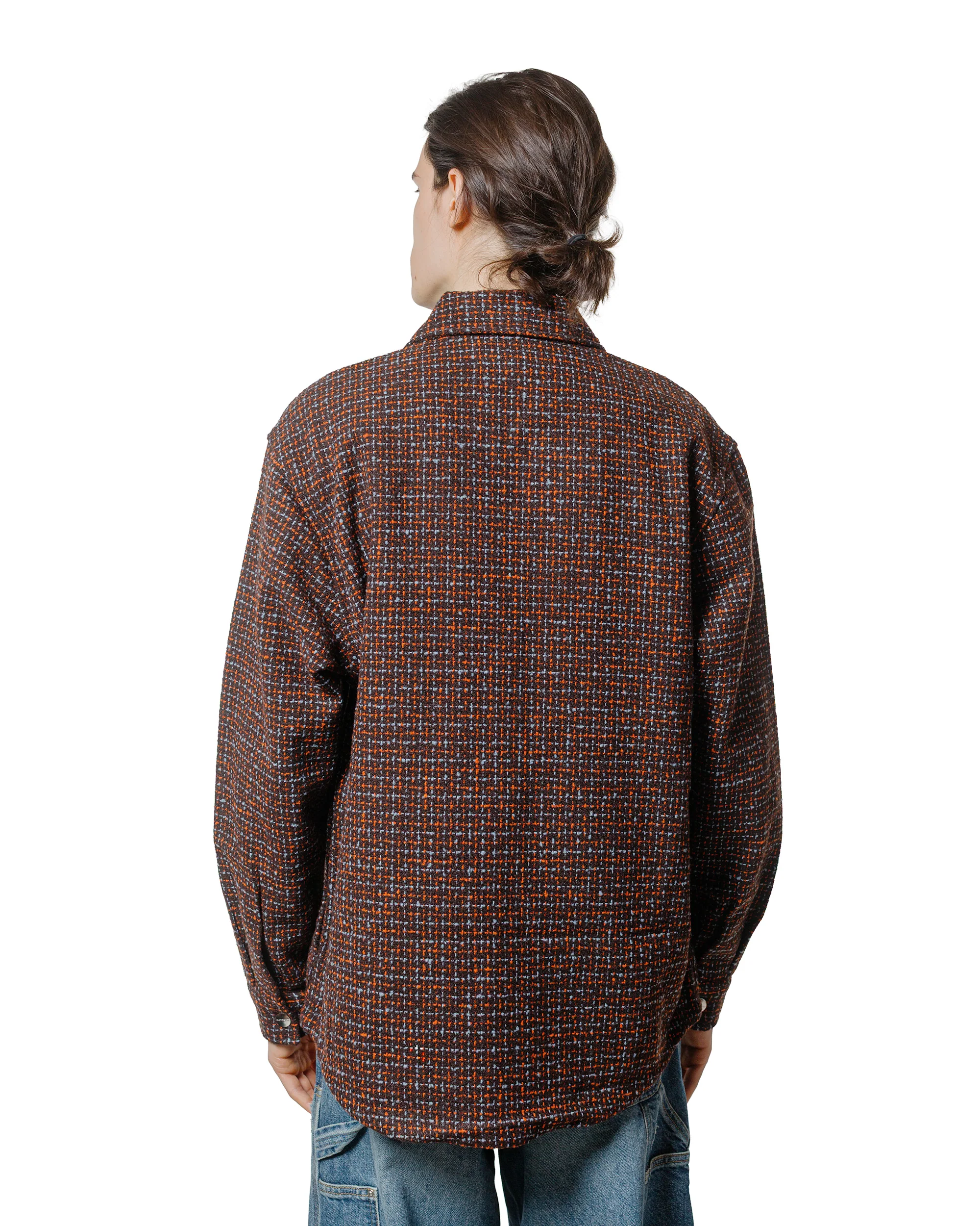 Carhartt W.I.P. Bellamy Check Shirt Jacket Tobacco - Image 3
