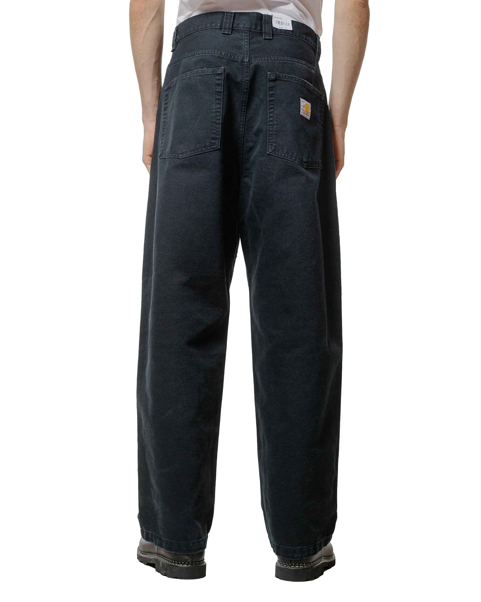 Carhartt W.I.P. Brandon Pant Black Grind Wash - Image 3