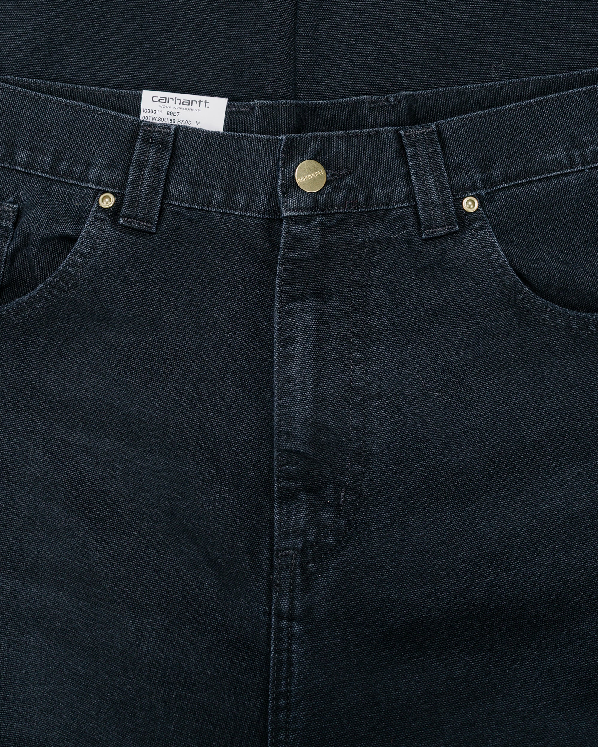 Carhartt W.I.P. Brandon Pant Black Grind Wash - Image 5