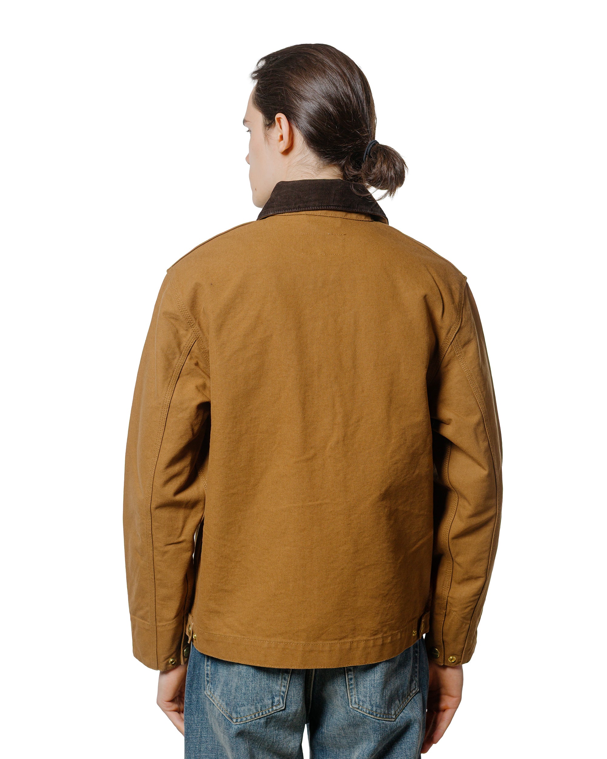 Carhartt W.I.P. Detroit Jacket Hamilton Brown/Tobacco Rinsed - Image 3