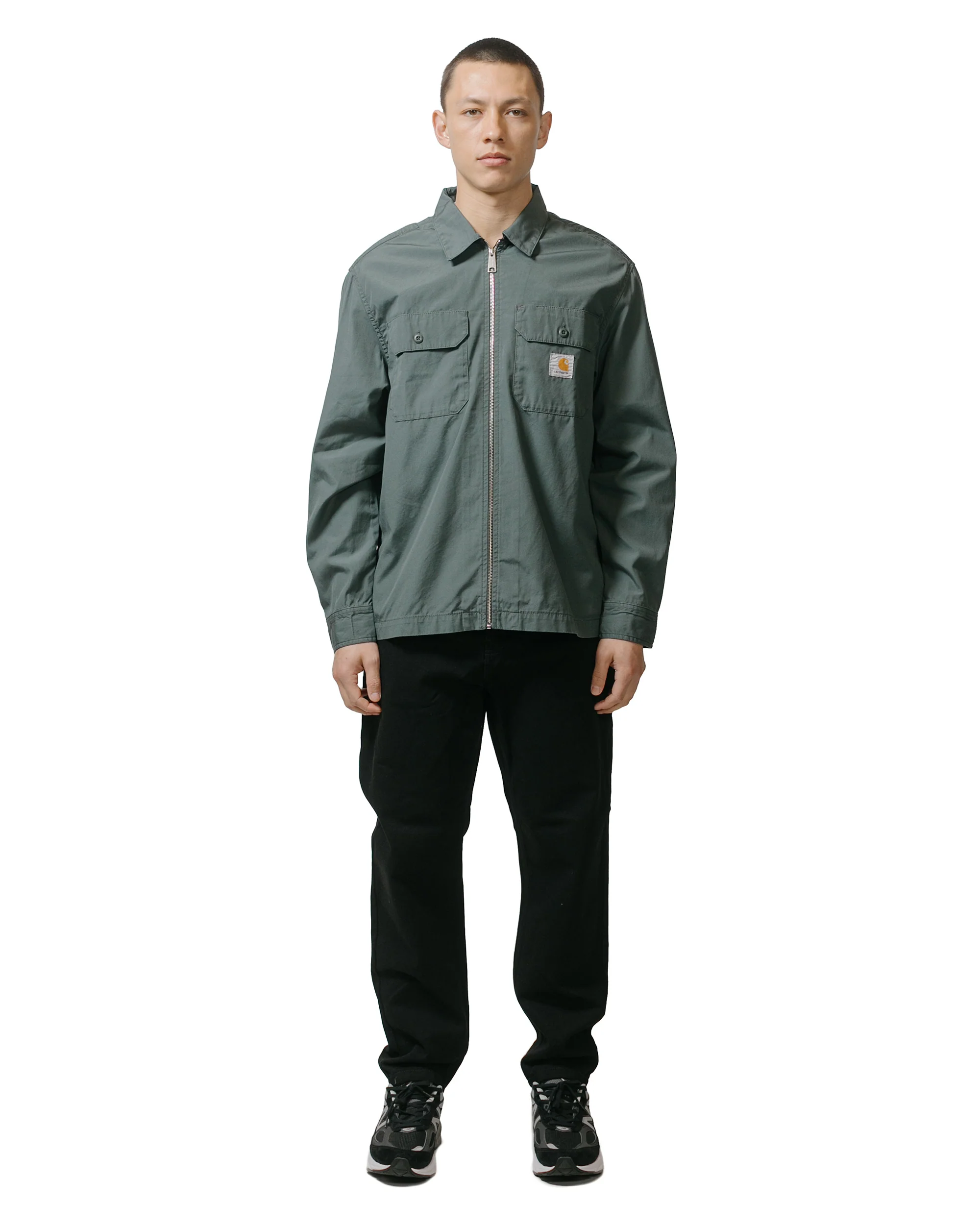 Carhartt W.I.P. Newel Pant Denim Black One Wash - Image 4