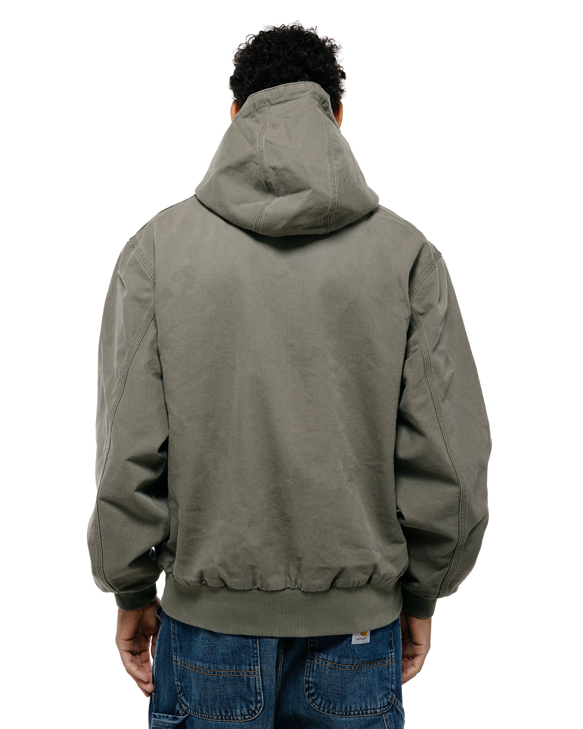Carhartt W.I.P. OG Active Jacket Leaf Stone Canvas - Image 4
