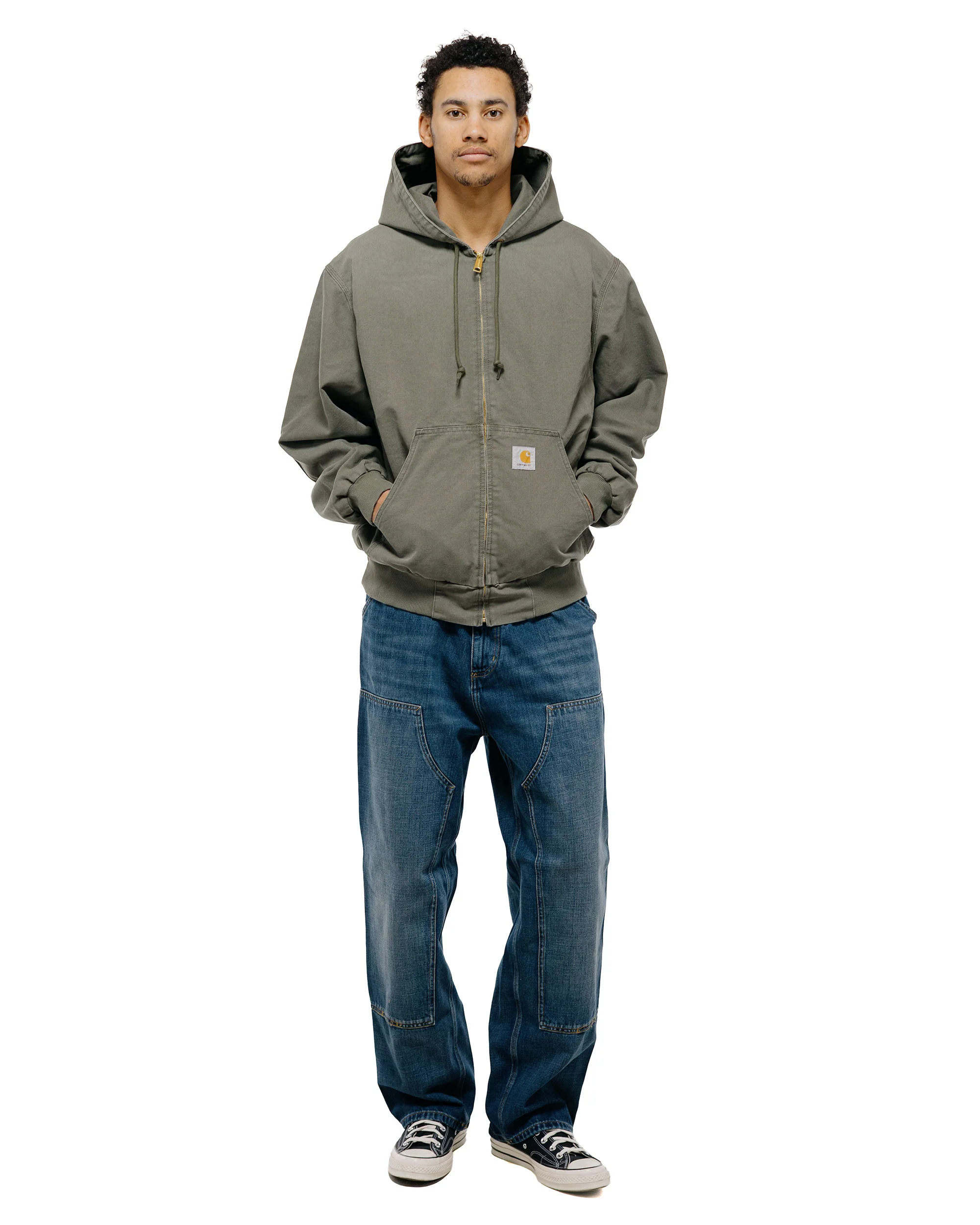 Carhartt W.I.P. OG Active Jacket Leaf Stone Canvas - Image 5