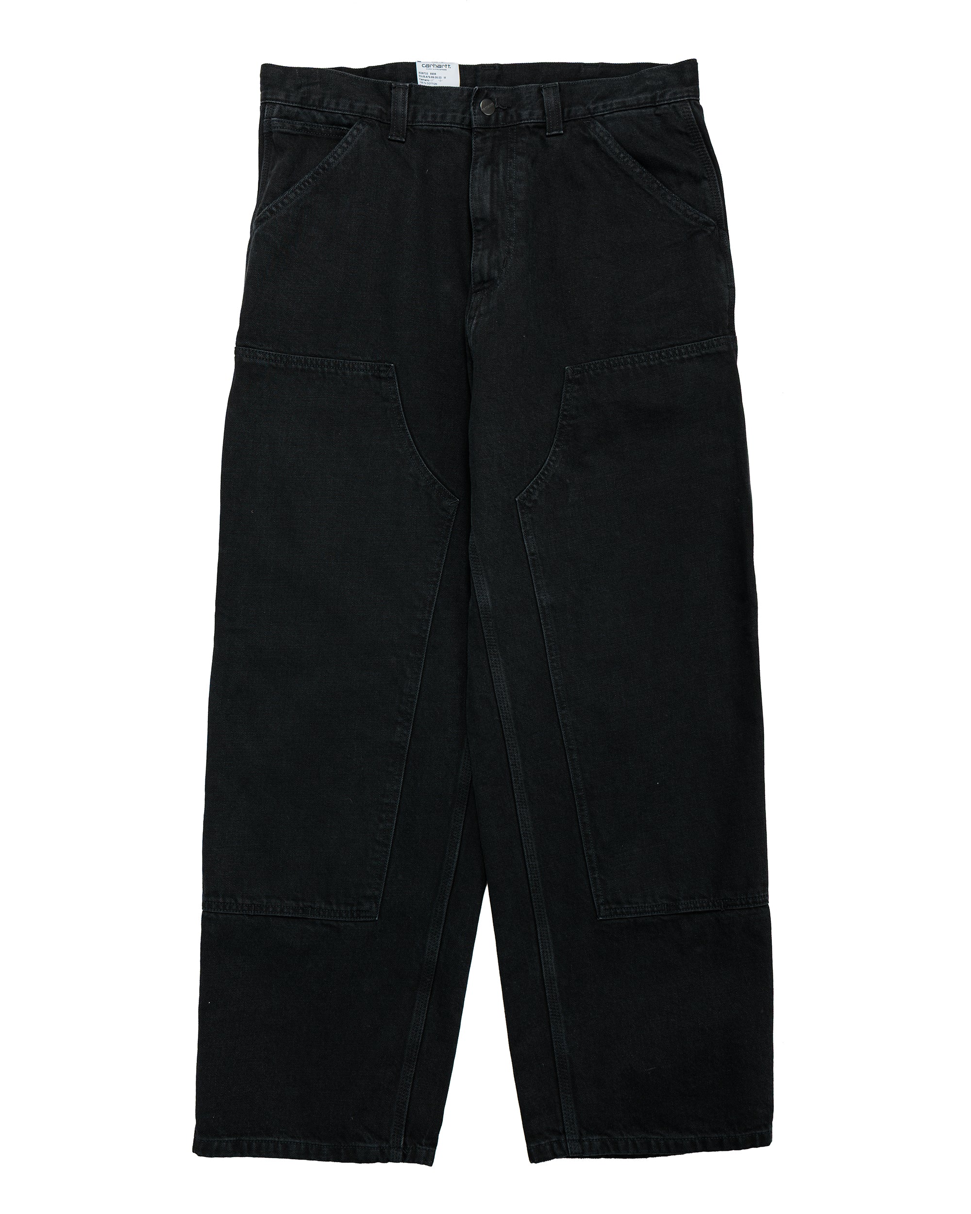 Carhartt W.I.P. OG Double Knee Pant Black Grind Wash