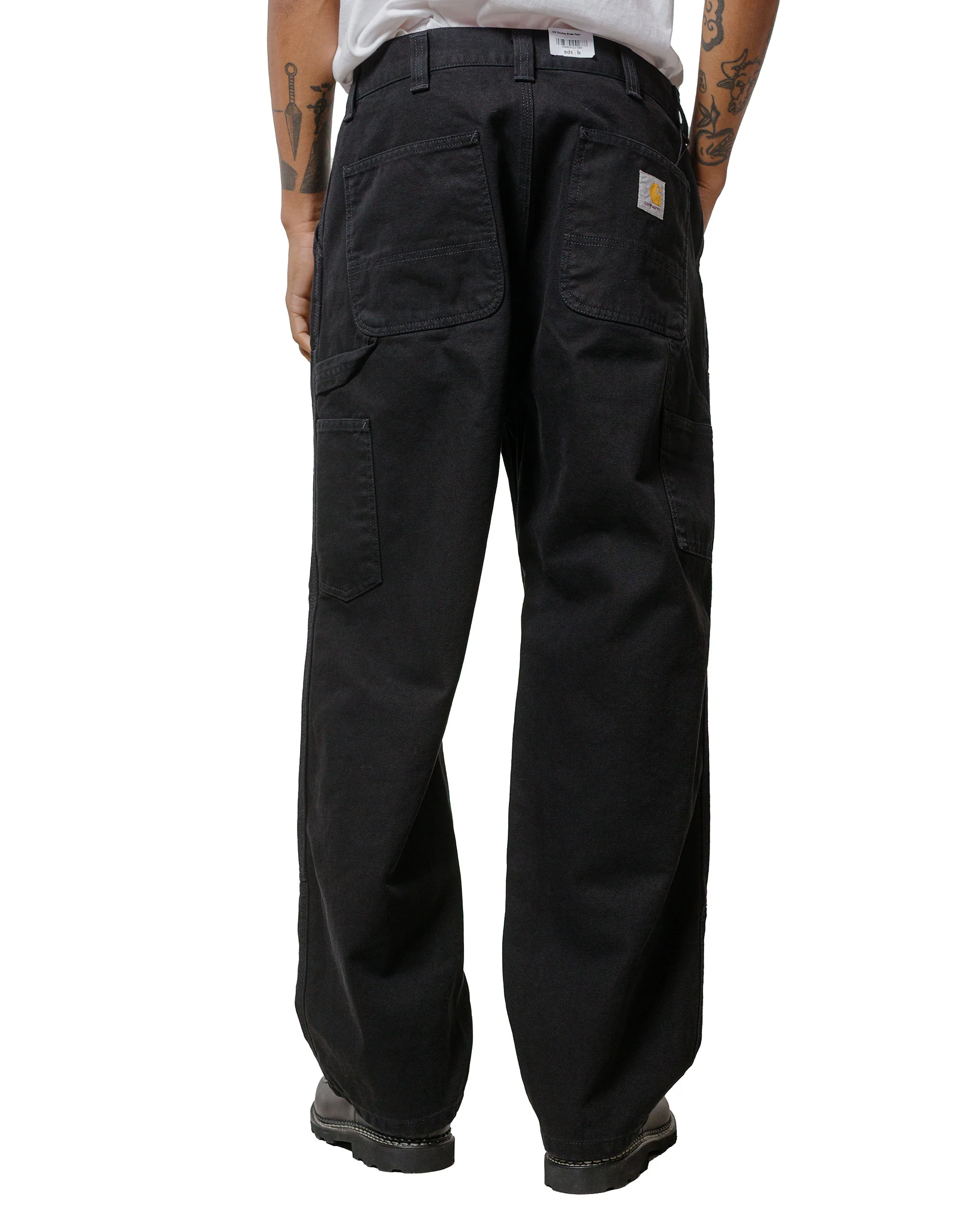 Carhartt W.I.P. OG Double Knee Pant Black Stone Washed - Image 3