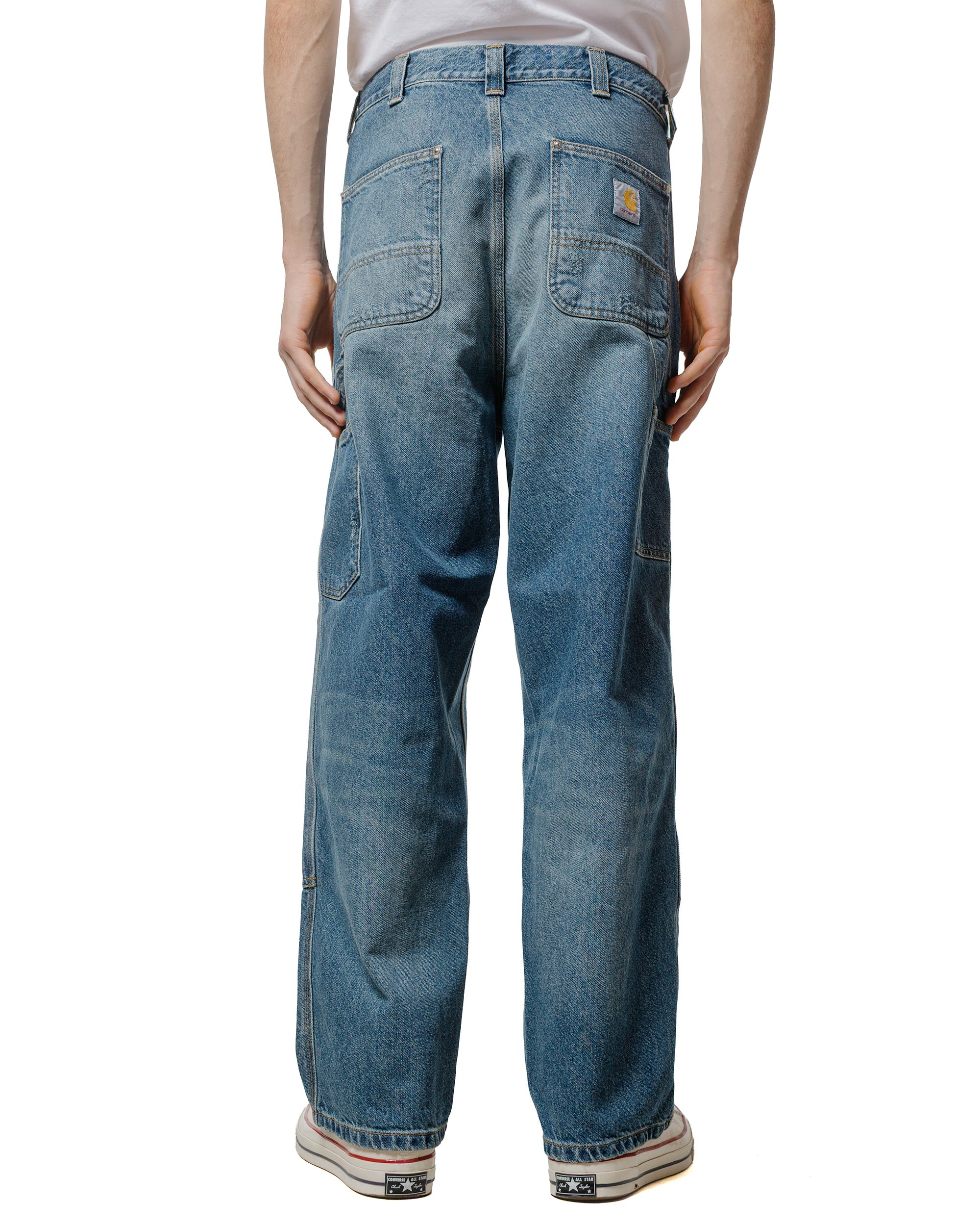 Carhartt W.I.P. OG Double Knee Pant Blue Grind Wash - Image 3