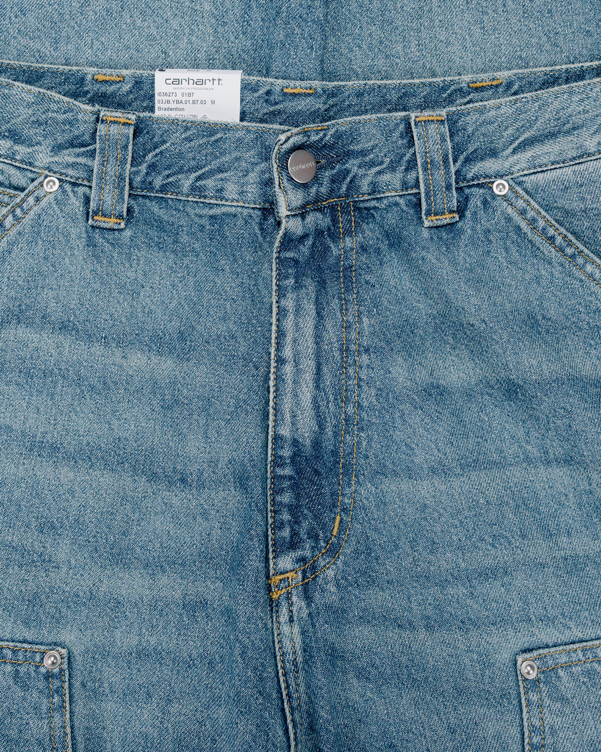 Carhartt W.I.P. OG Double Knee Pant Blue Grind Wash - Image 5