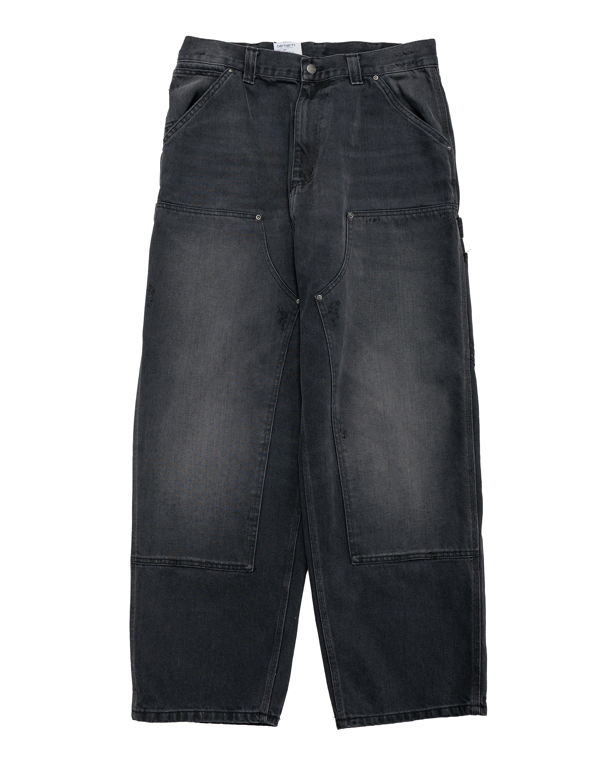 Carhartt W.I.P. OG Double Knee Pant Denim Black Stone Washed