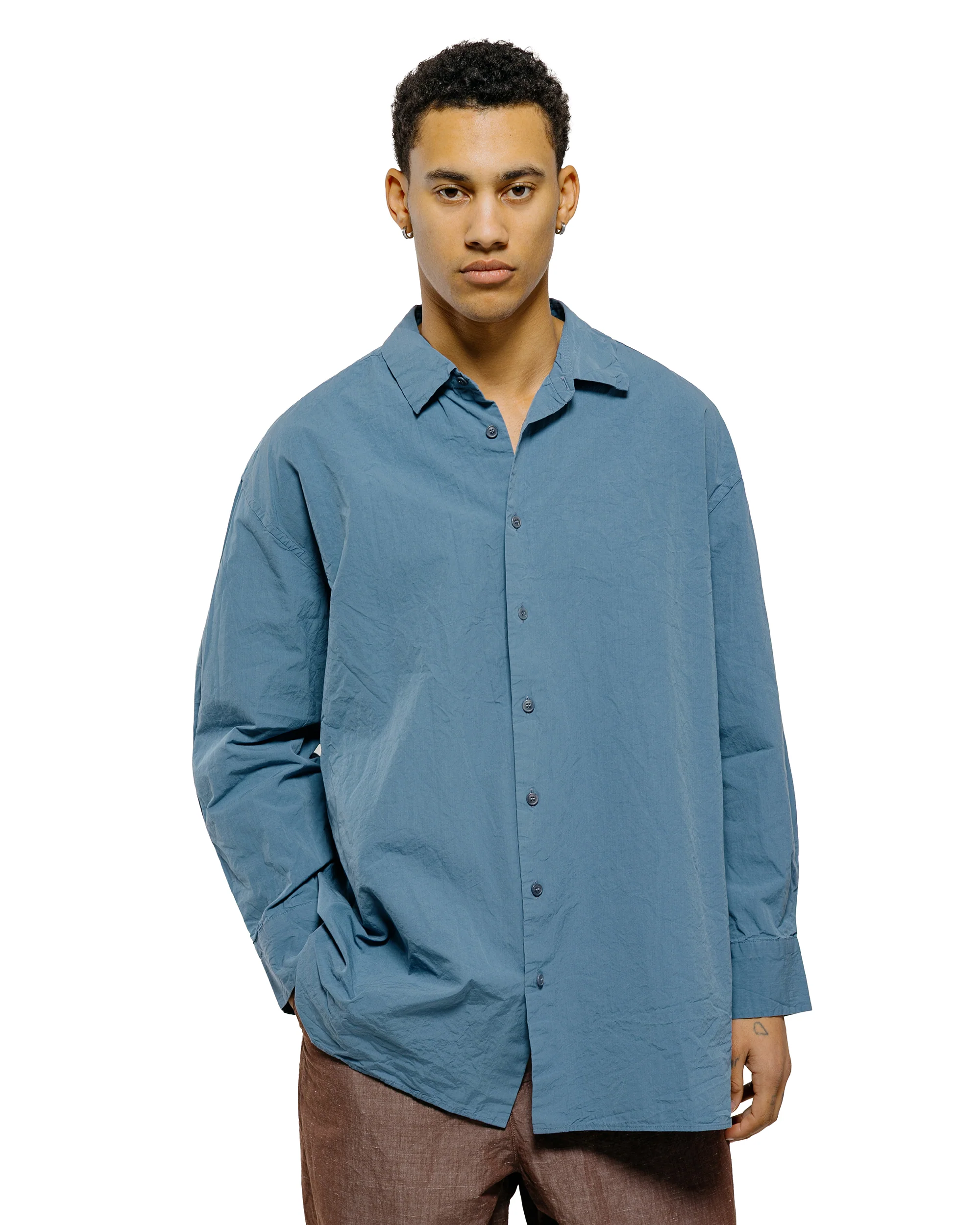 CASEY CASEY Hamnet Shirt Paper Cot Storm - Image 2