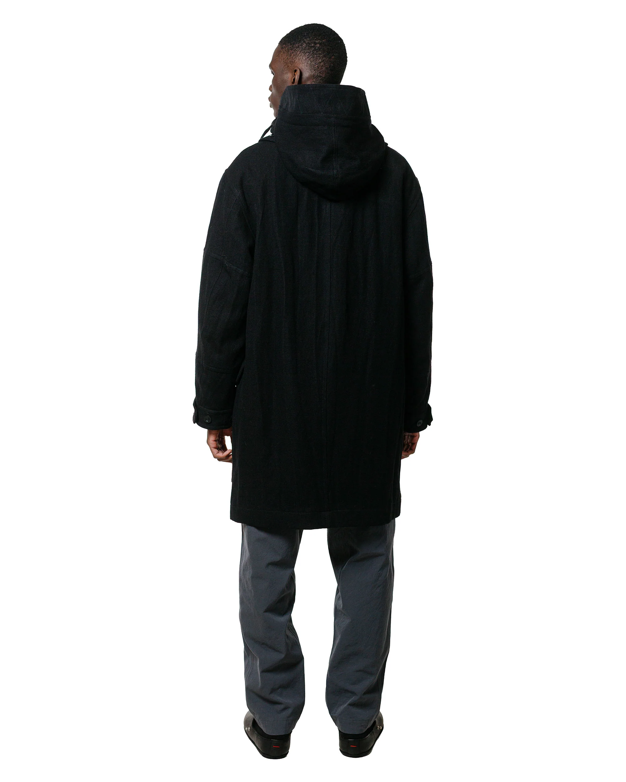 CASEY CASEY Henry Parka Cognac Black - Image 5