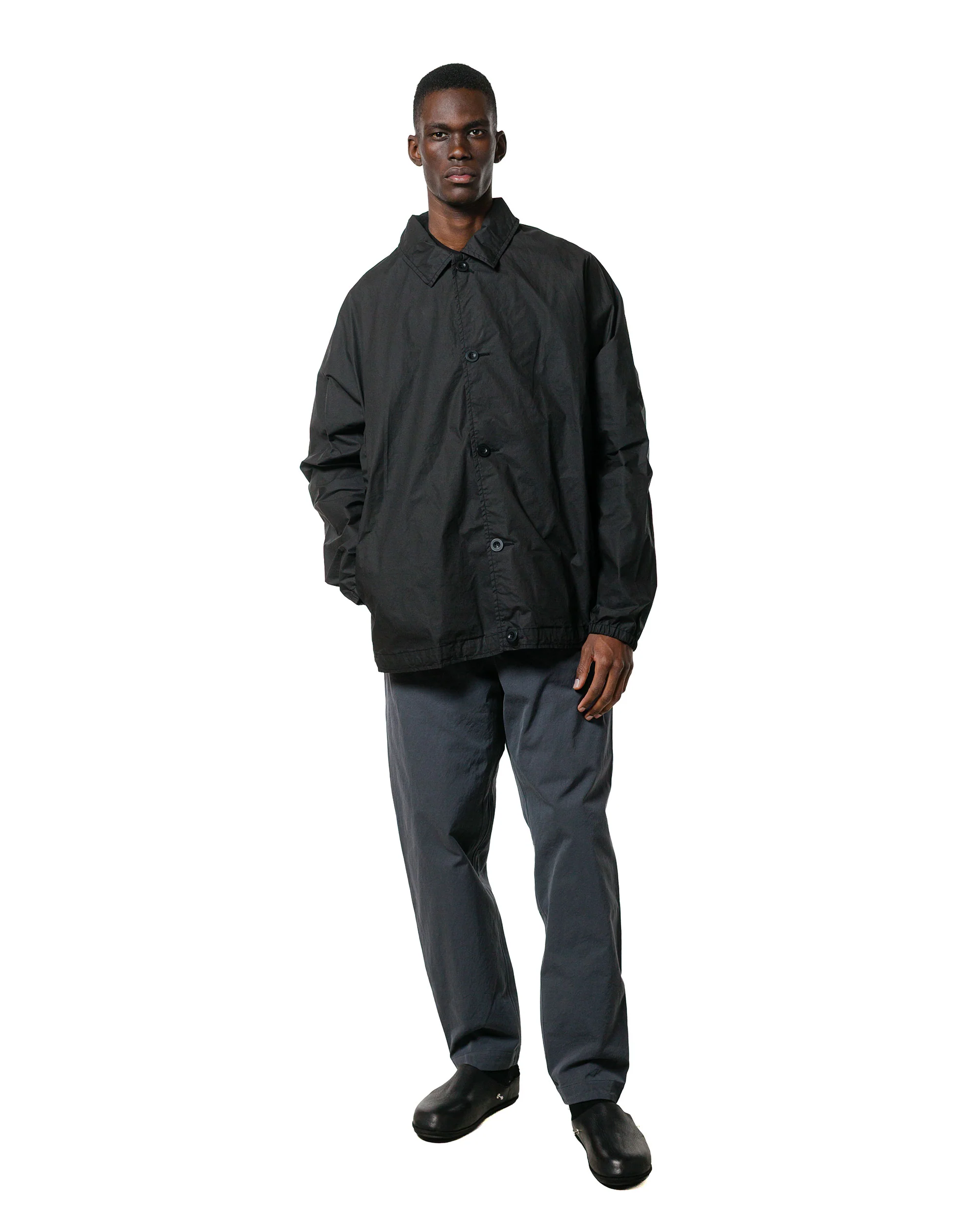 CASEY CASEY Mili Hiroshi Pant Double Cot Blu Skull - Image 4