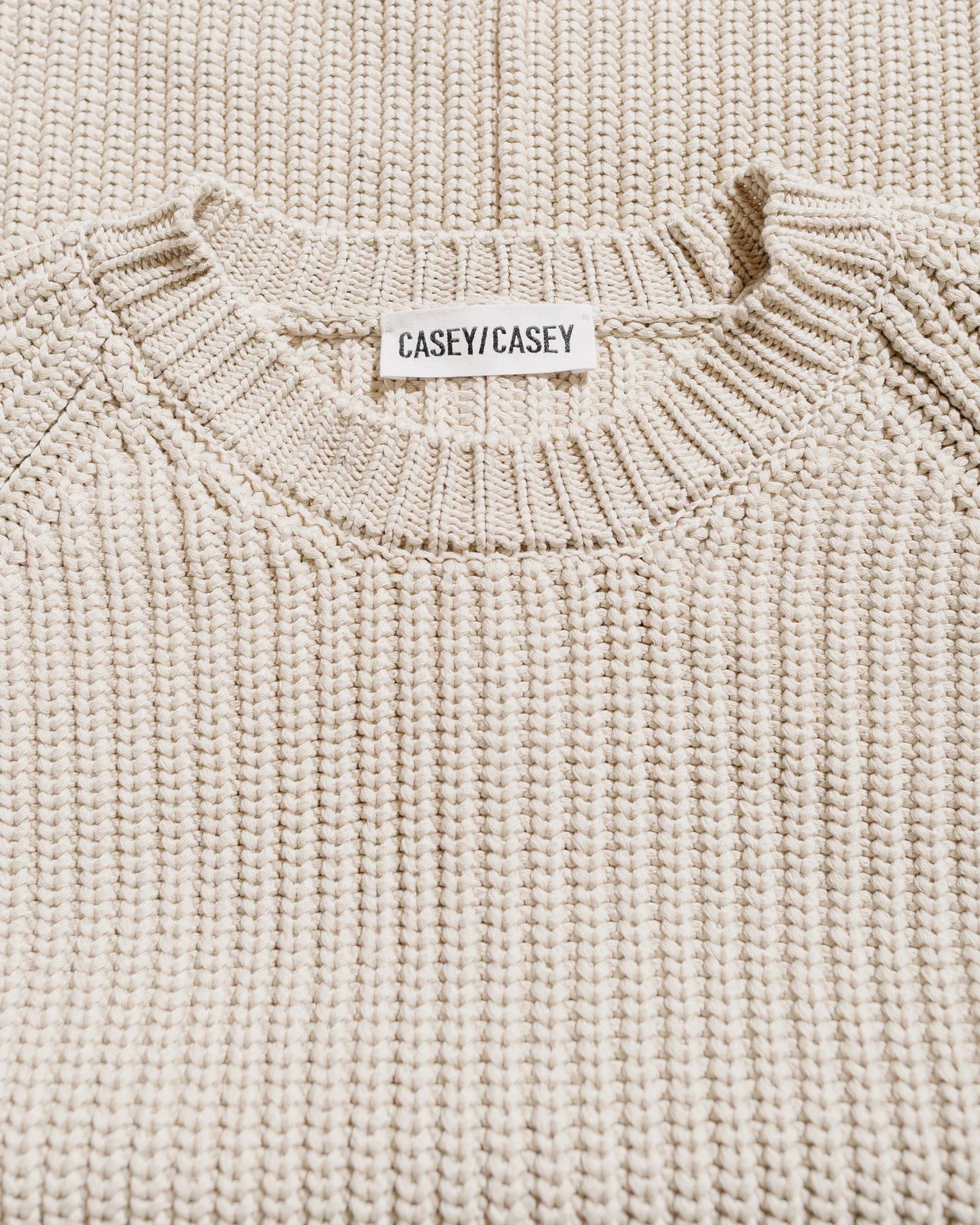 CASEY CASEY Pannocchia Sweater Crepe Cot Concrete - Image 5