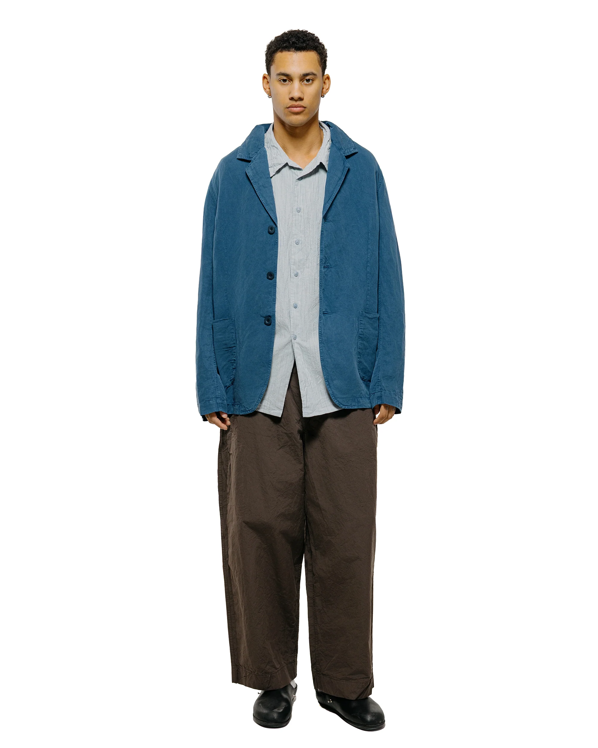 CASEY CASEY U Courte Jacket Tuareg Blue - Image 4