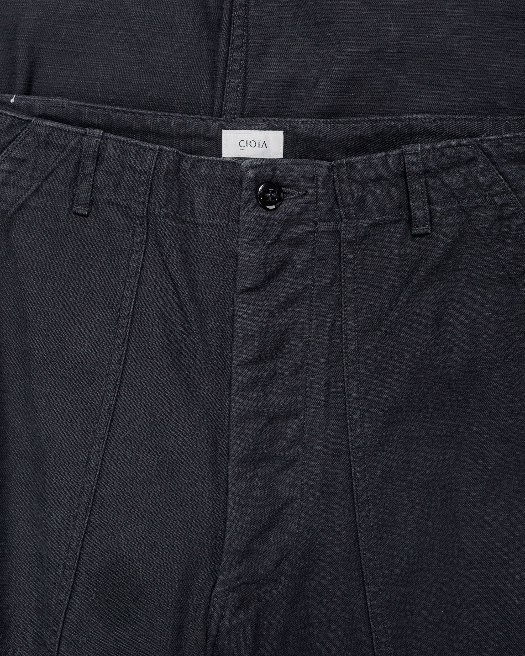 CIOTA Baker Pants (Baggy) Black Stone Wash - Image 5
