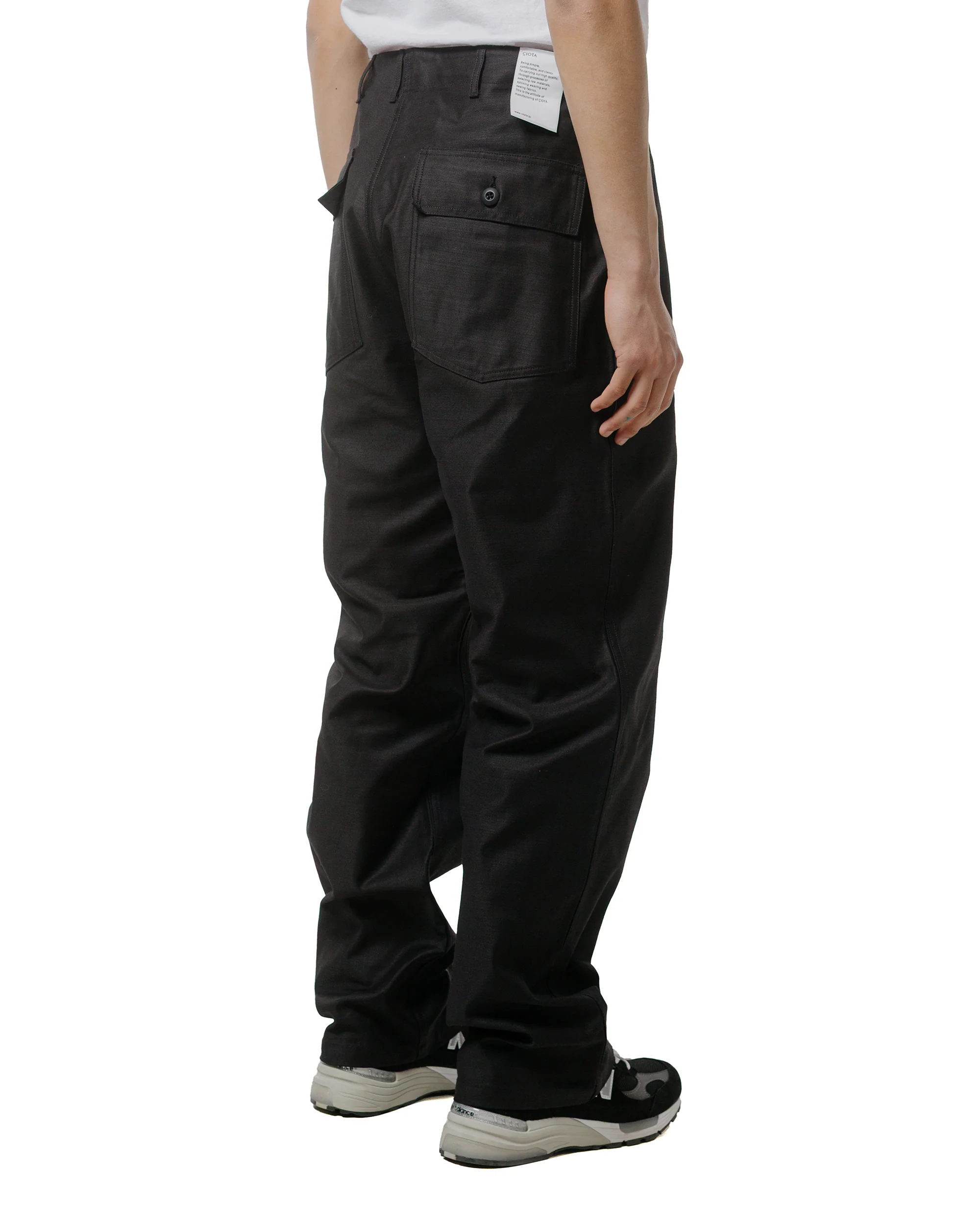 CIOTA Baker Pants (Wide Straight) Black - Image 3
