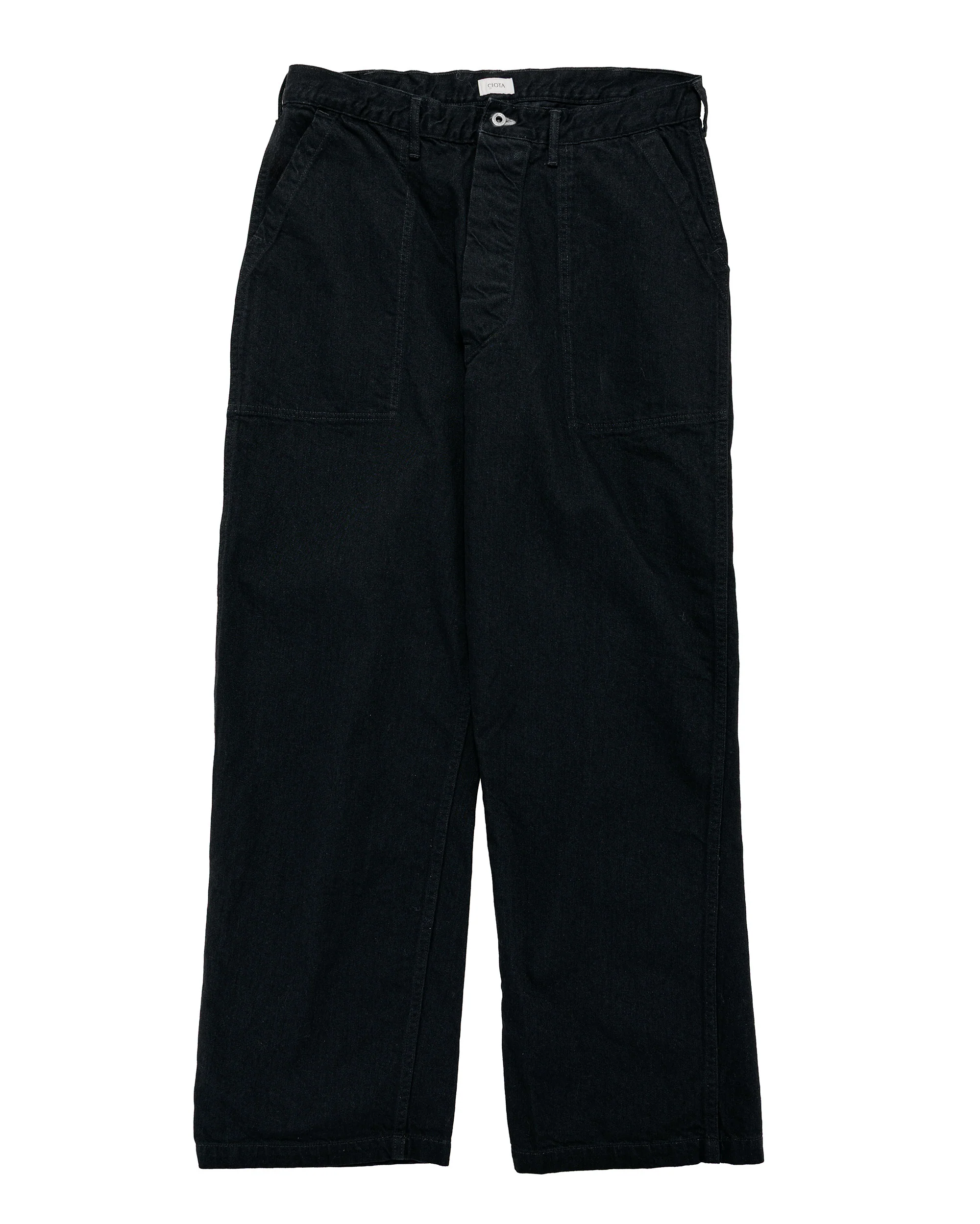 CIOTA Denim Baker Pants Black (One Wash)