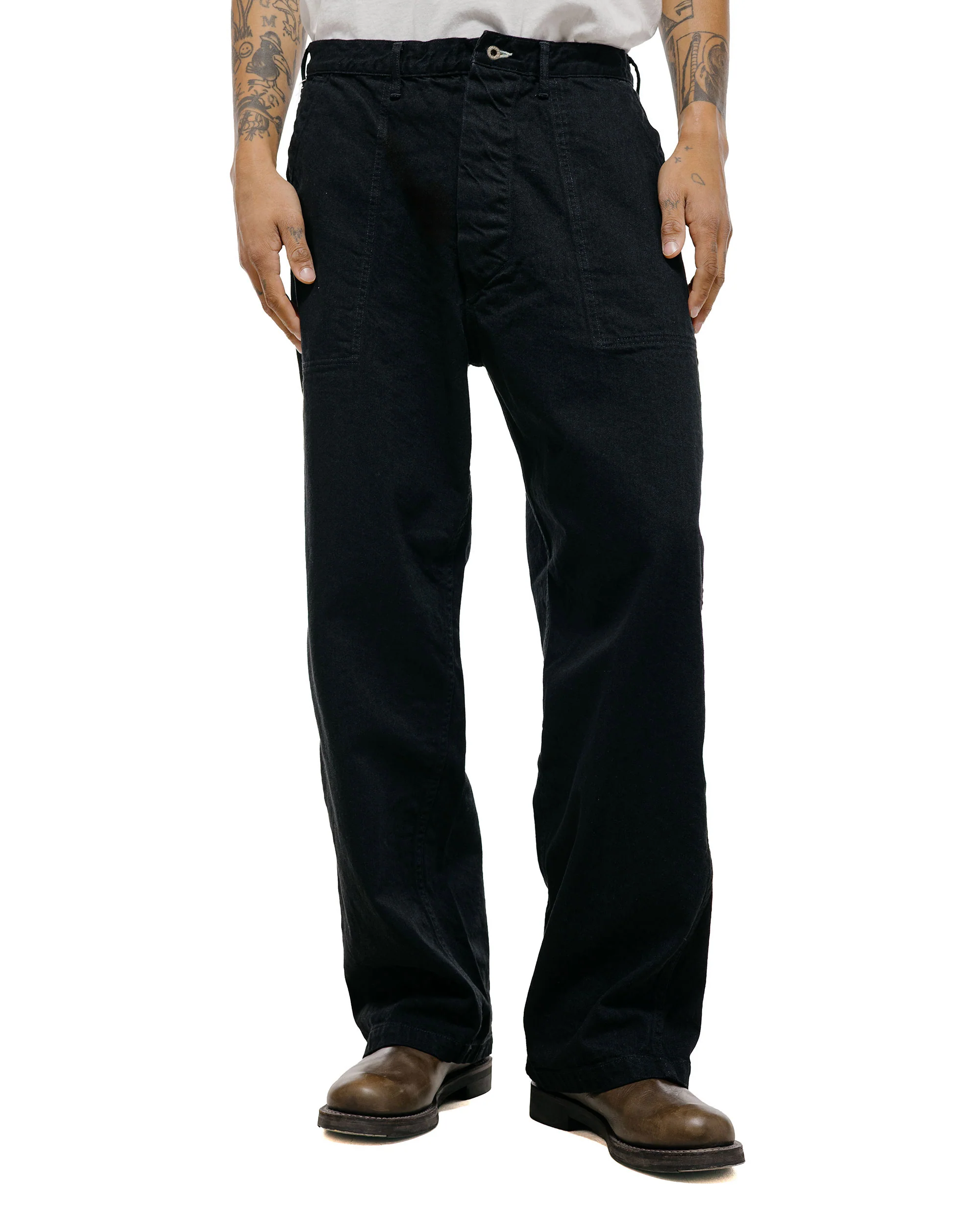 CIOTA Denim Baker Pants Black (One Wash) - Image 2