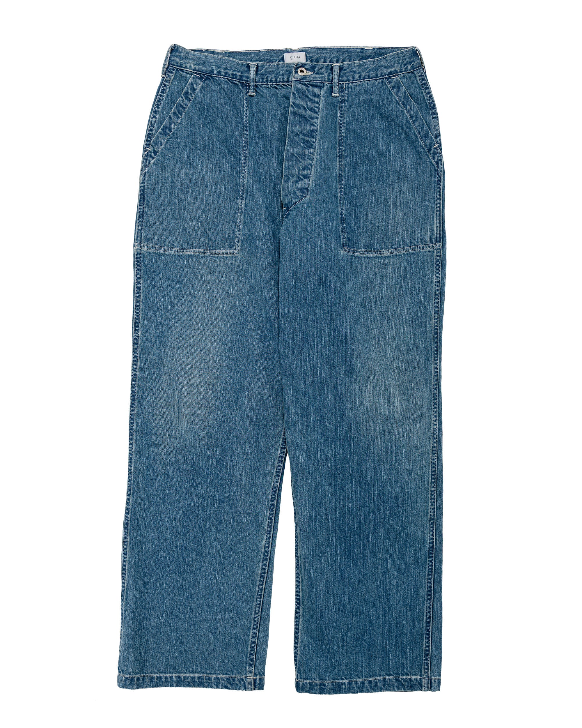 CIOTA Denim Baker Pants Medium Blue